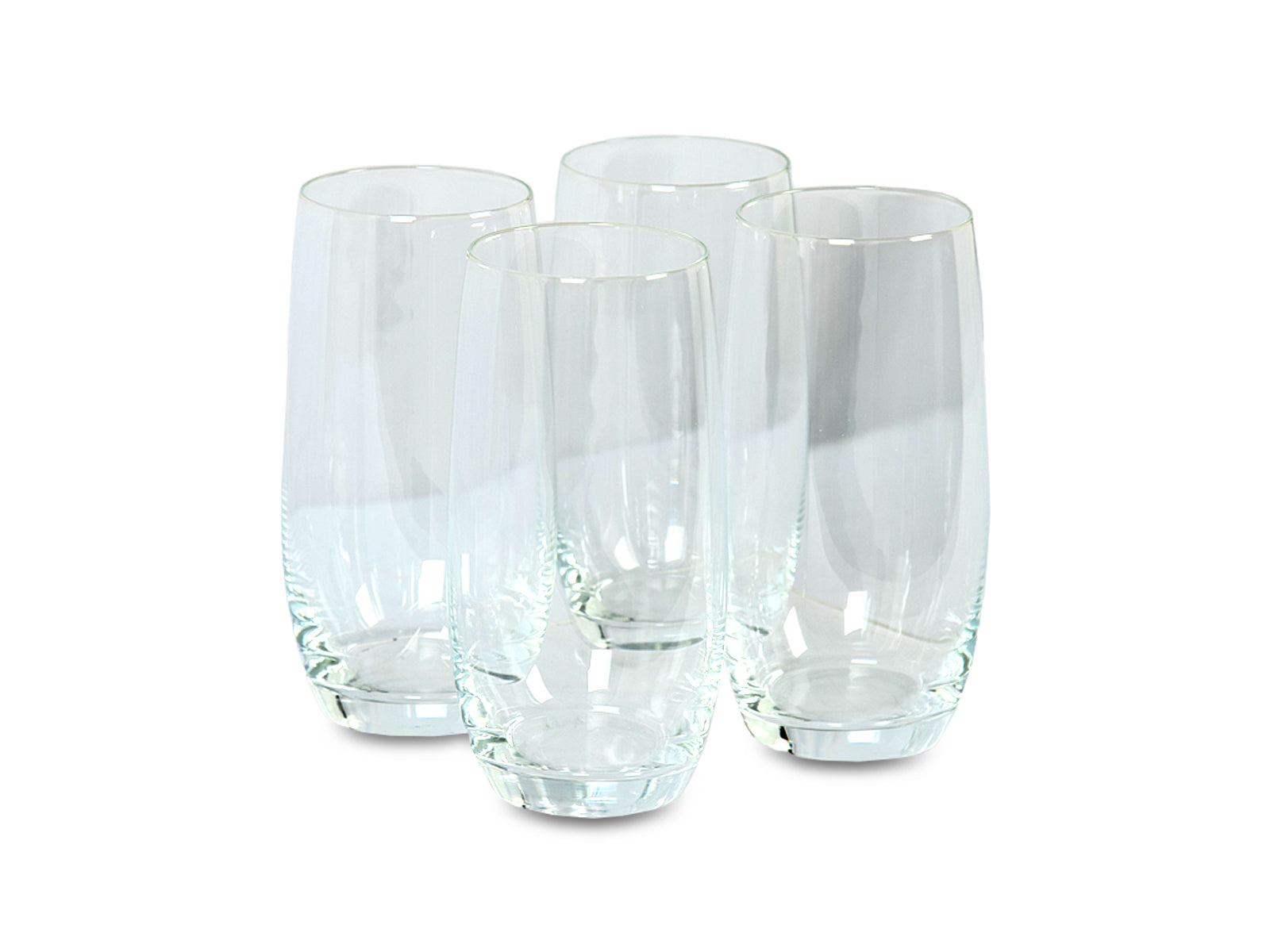 Vaso para Cerveza Vidrio C/Transparente Set x 4 For You 42