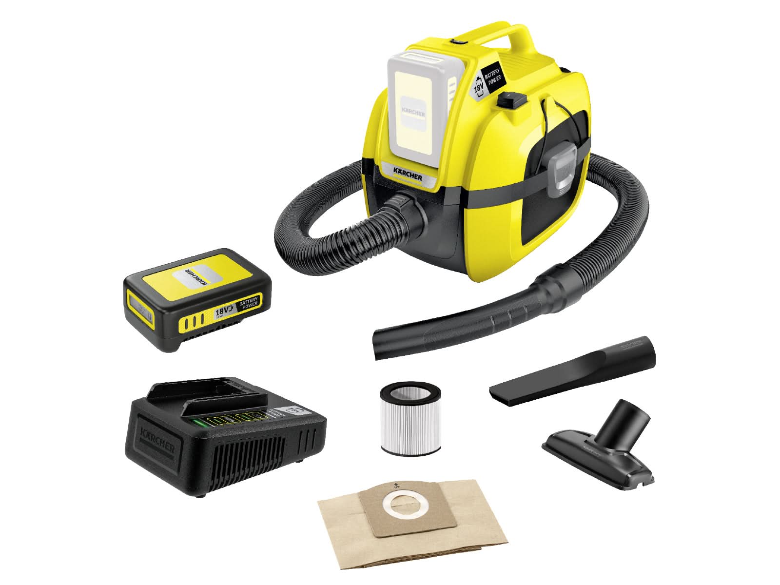 Aspiradora WD 1 Compact Battery Set *EU-II Karcher
