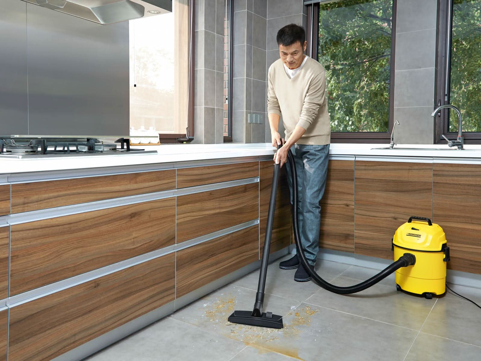 Aspiradora para solidos y liquidos WD 1 Classic MX Karcher