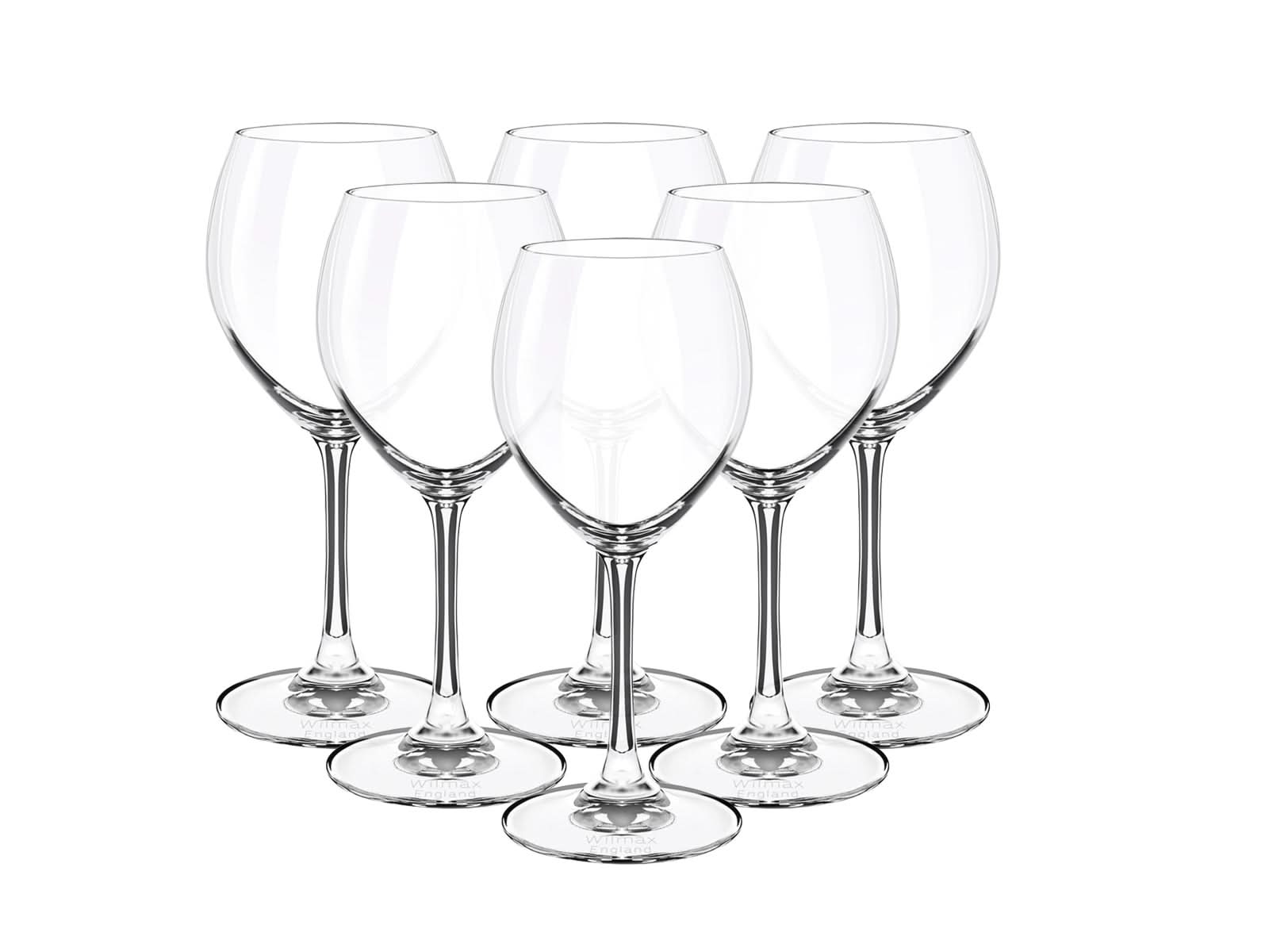 Copas Vino 12 Fl Oz Set x6 Wilmax Transparente