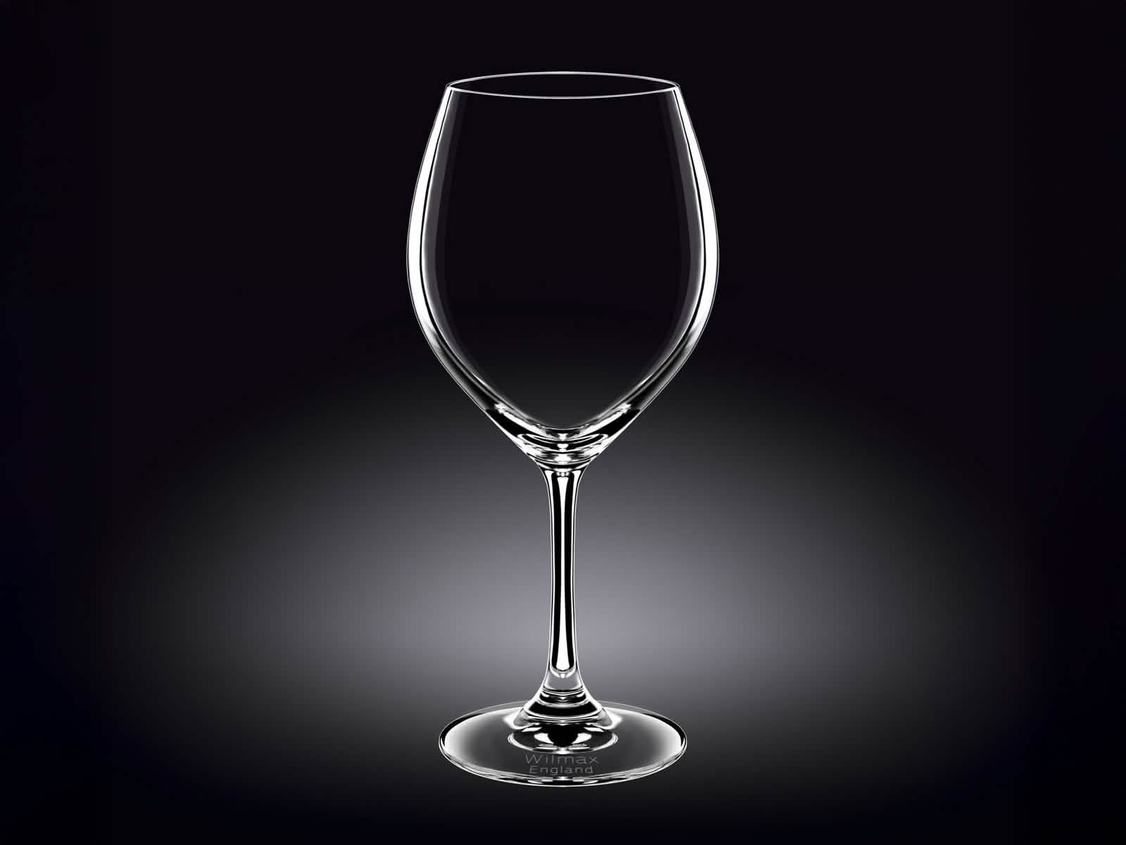 2 Copas de Vino 24 Fl Oz Wilmax Transparente