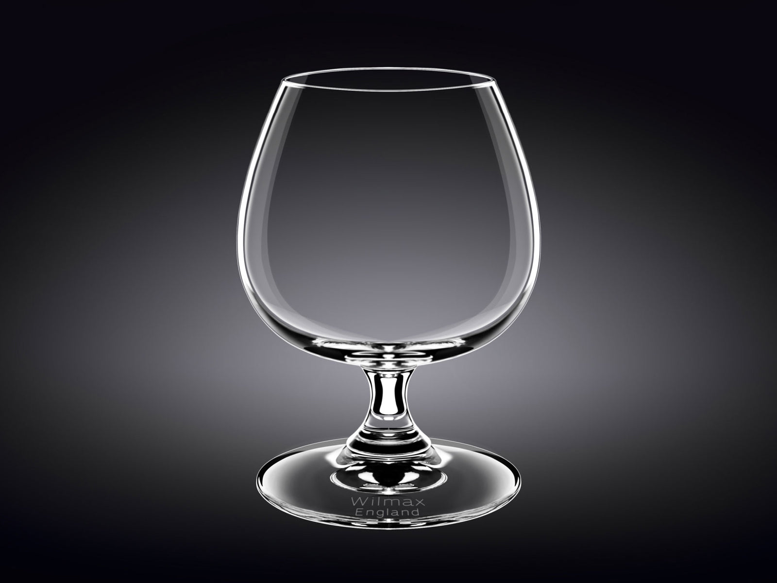 Copas Coñac Set x6 Mondial Transparente Wilmax Warenhause