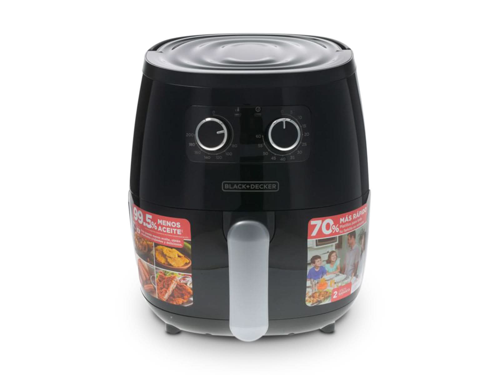 Freidora De Aire 5,7L Negro Black & Decker