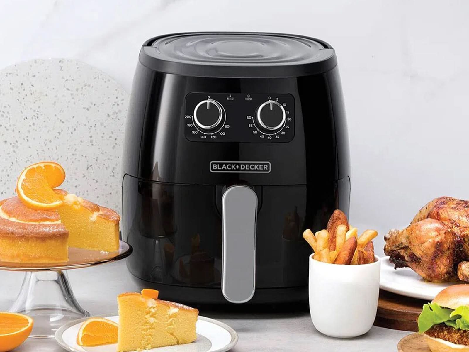 Freidora De Aire 5,7L Negro Black & Decker