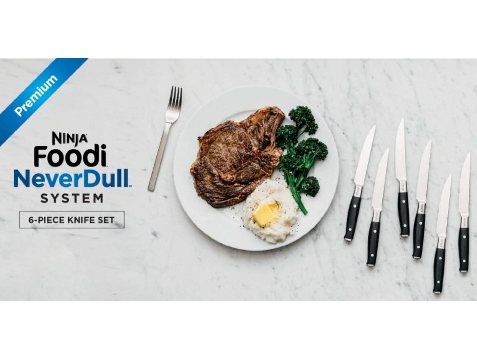 Juego de Cuchillos Para Carne Ninja Foodi Premium 6p