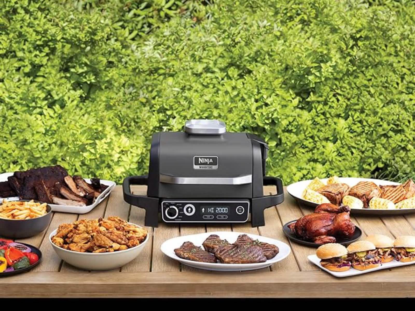 Parrilla Electrica Ahumador Ninja