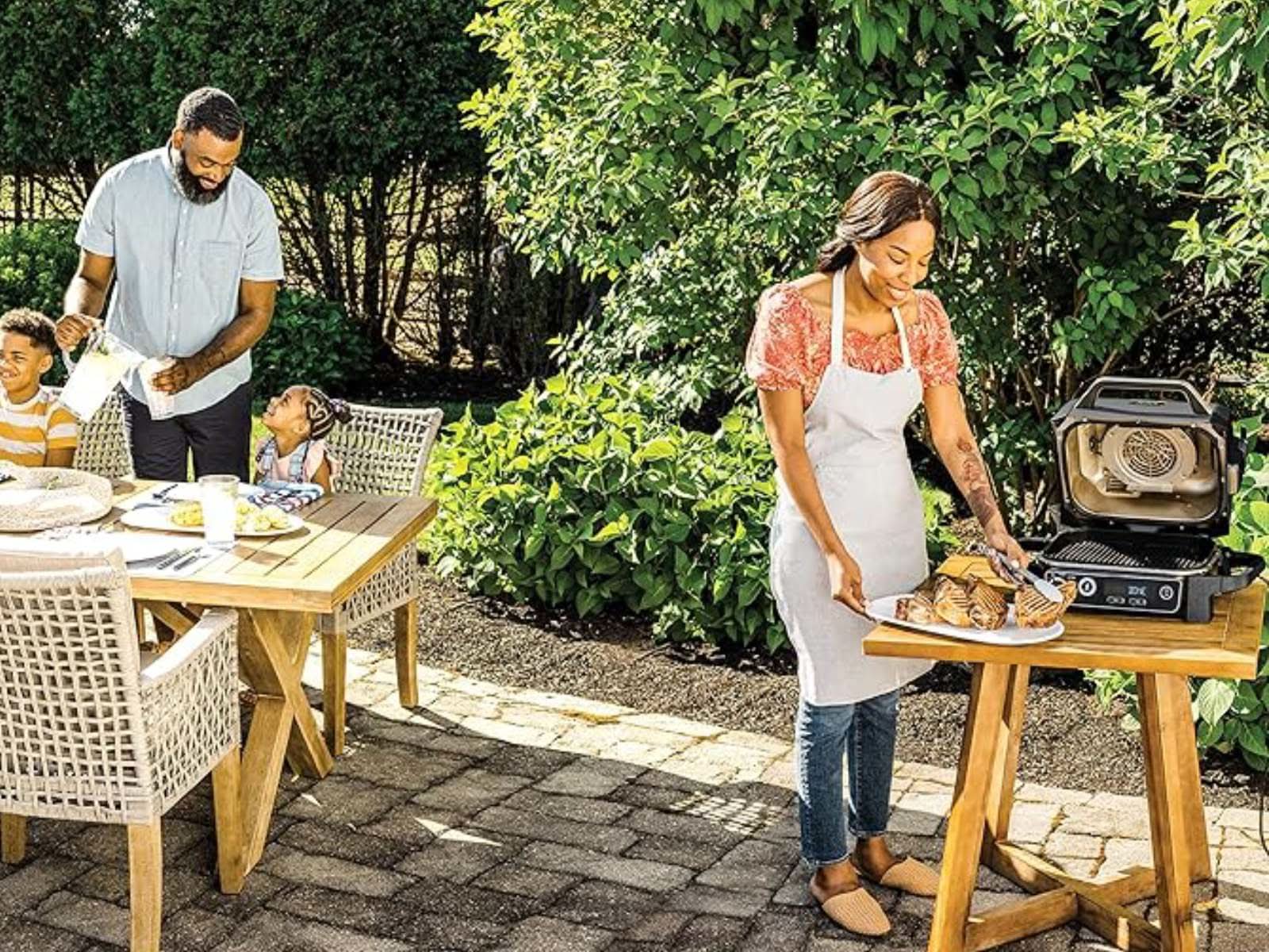 Parrilla Electrica Ahumador Ninja