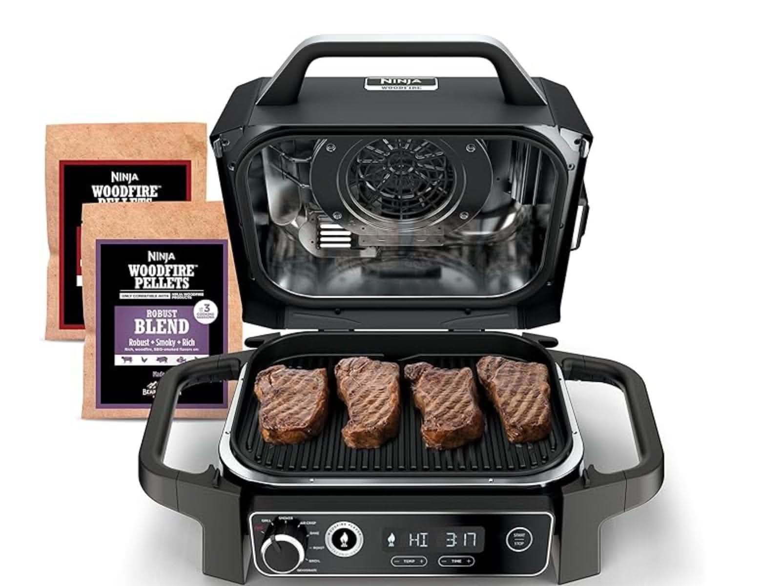 Parrilla Electrica Ahumador Ninja