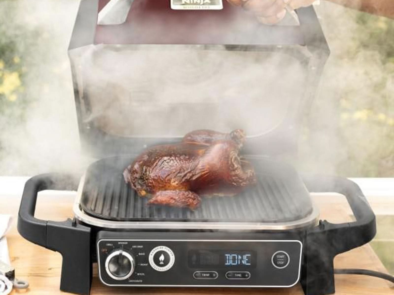 Parrilla Electrica Ahumador Ninja