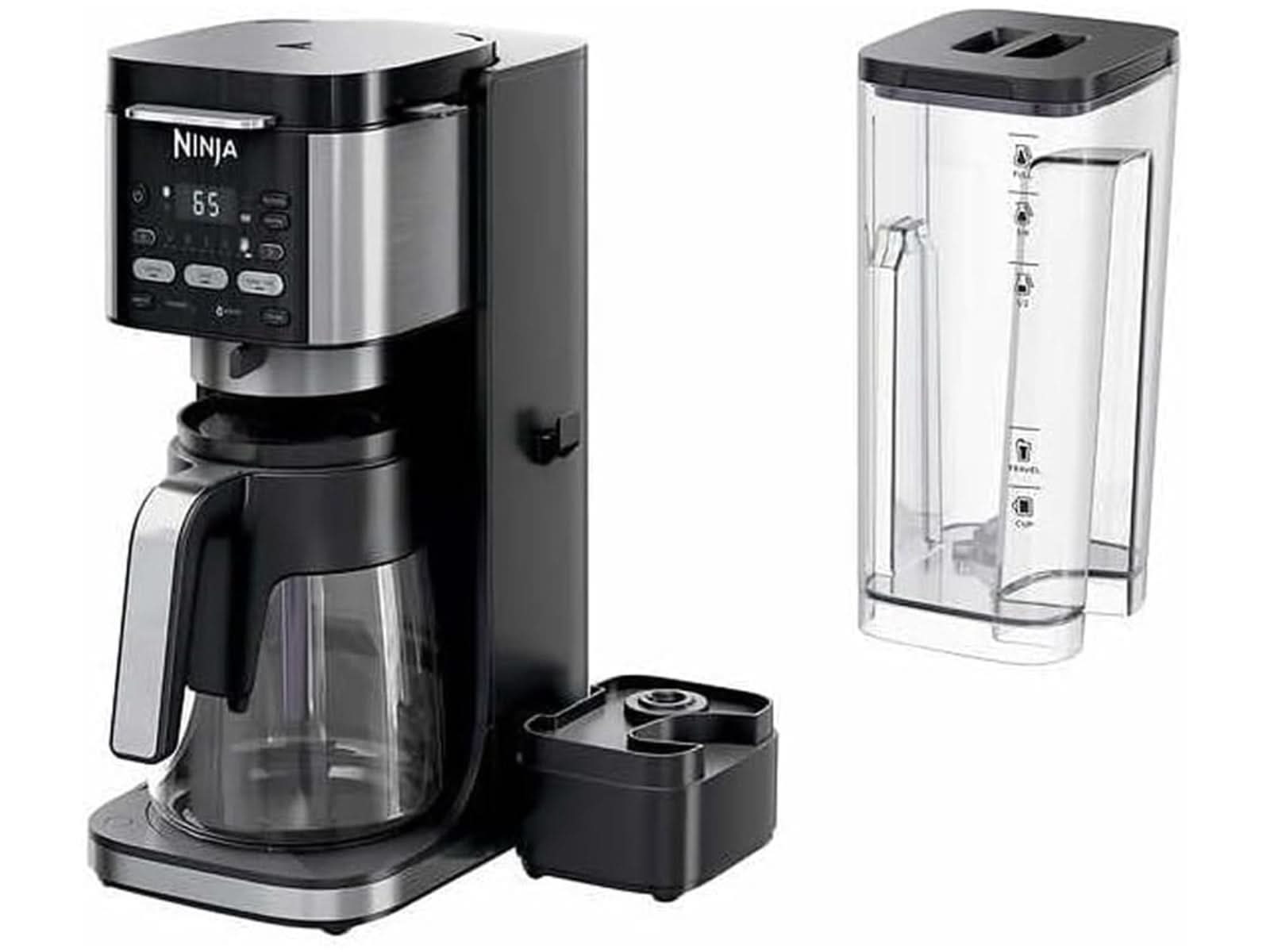 Cafetera Doble Negra Ninja Open Box