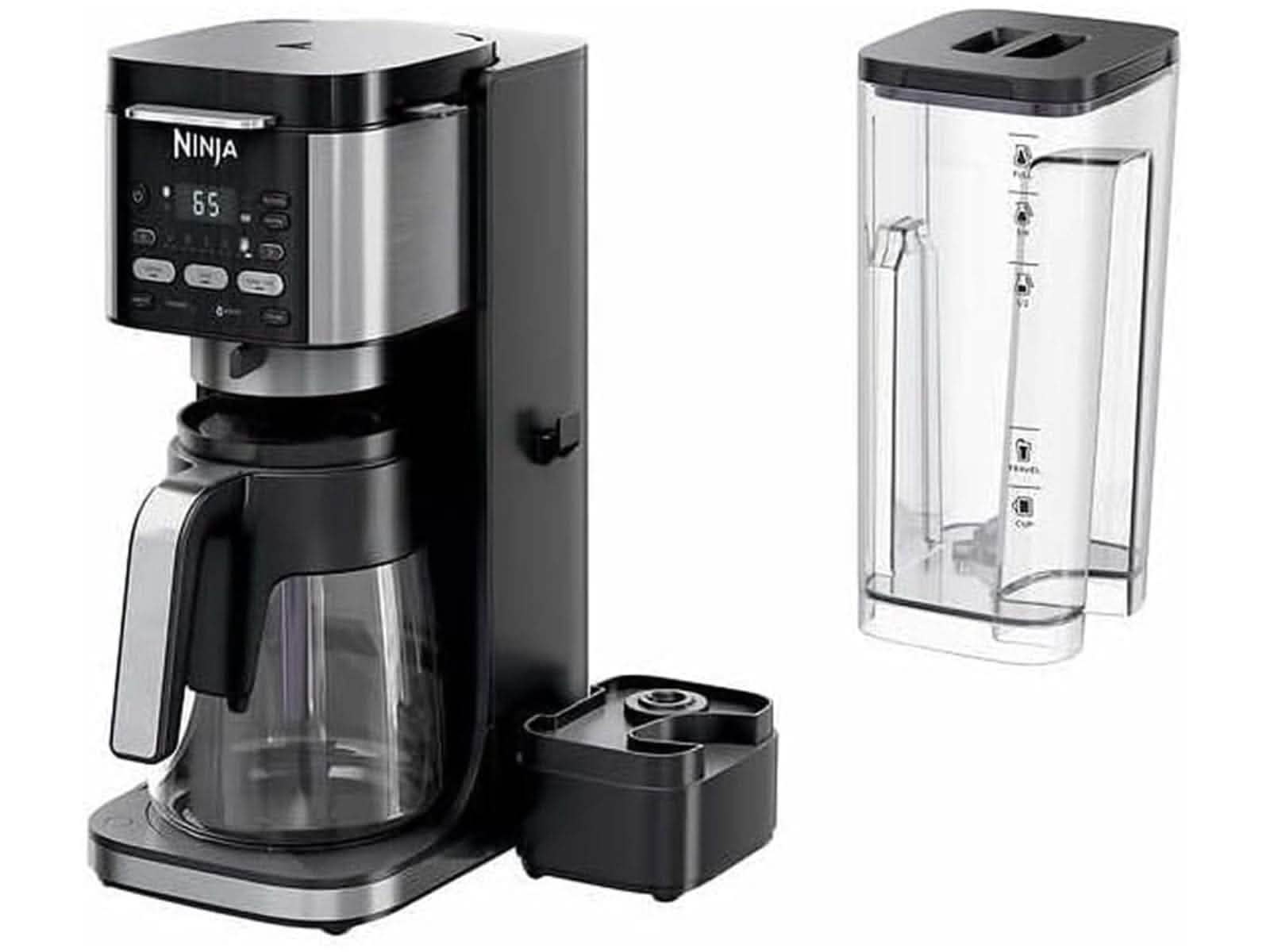 Cafetera Doble Negra Ninja Open Box