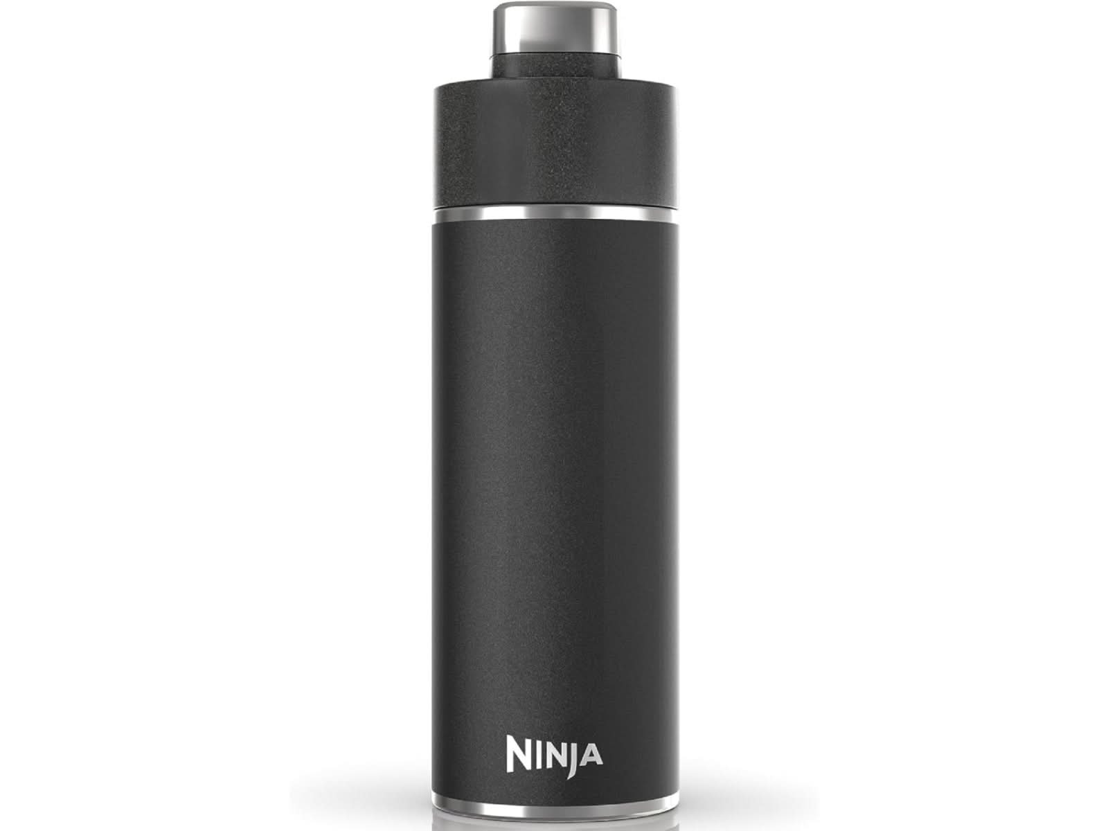 Botella de Agua 532 ml Ninja Negro