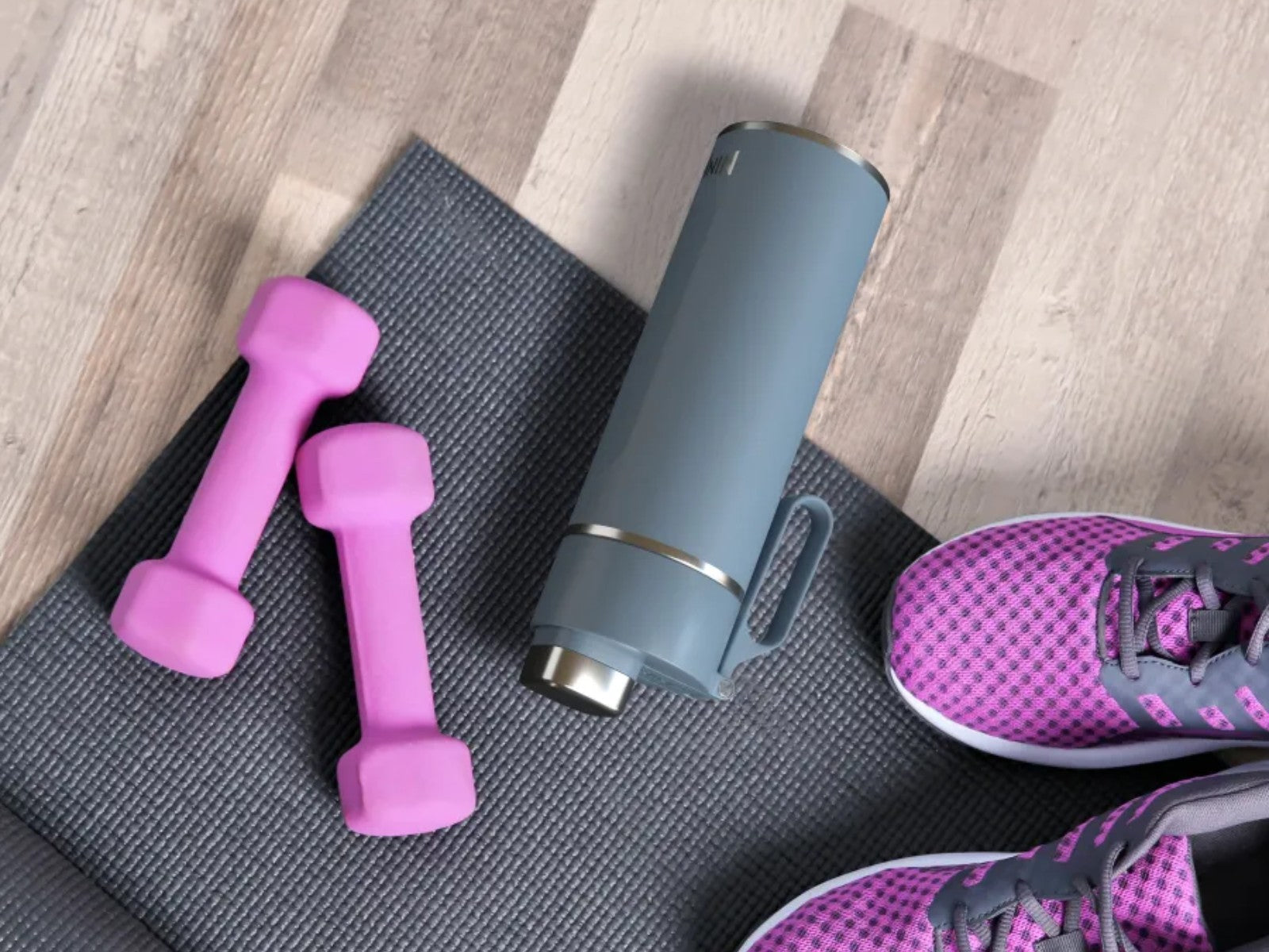 Botella de Agua 532 ml Ninja Azul