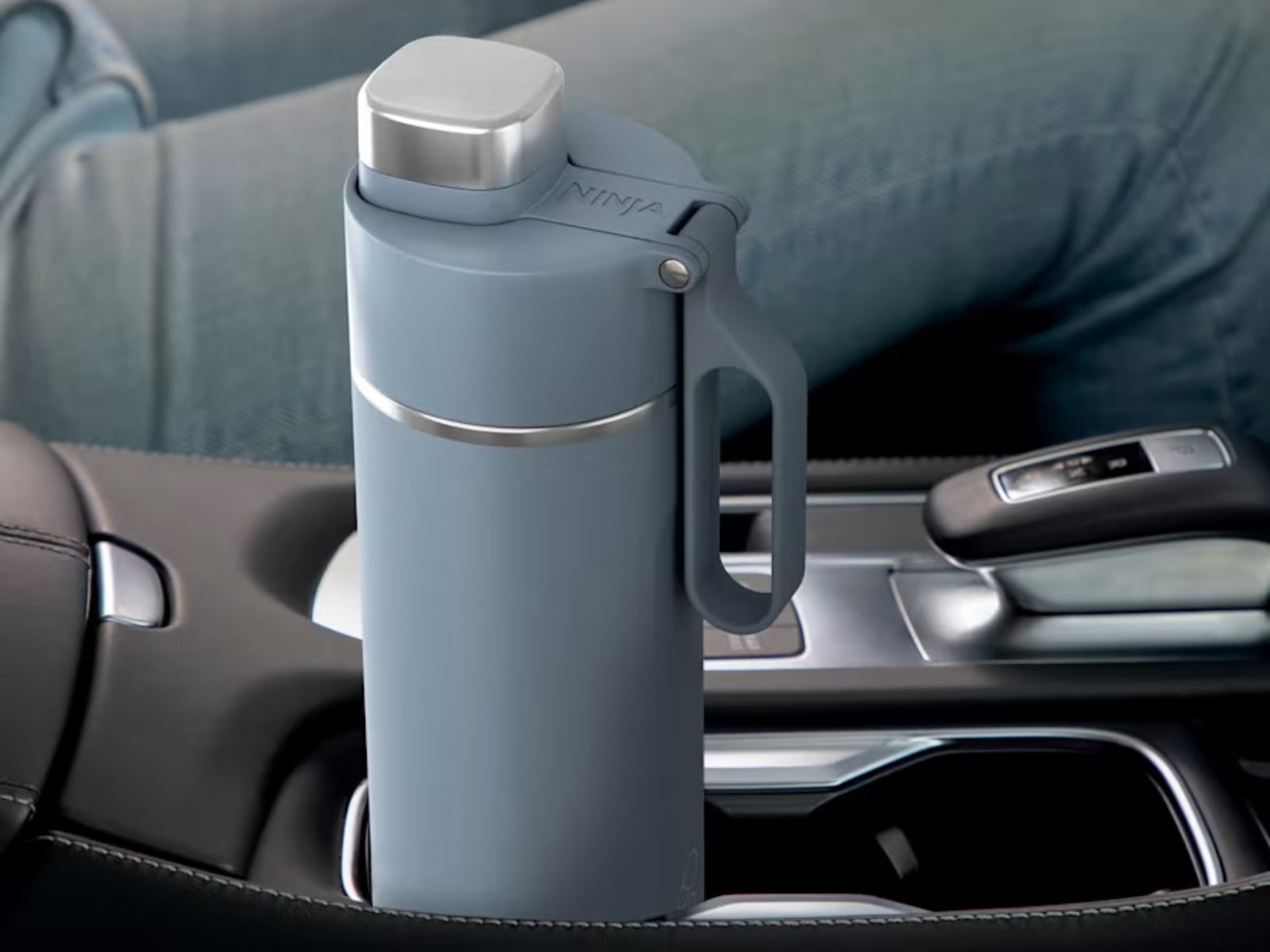 Botella de Agua 532 ml Ninja Azul