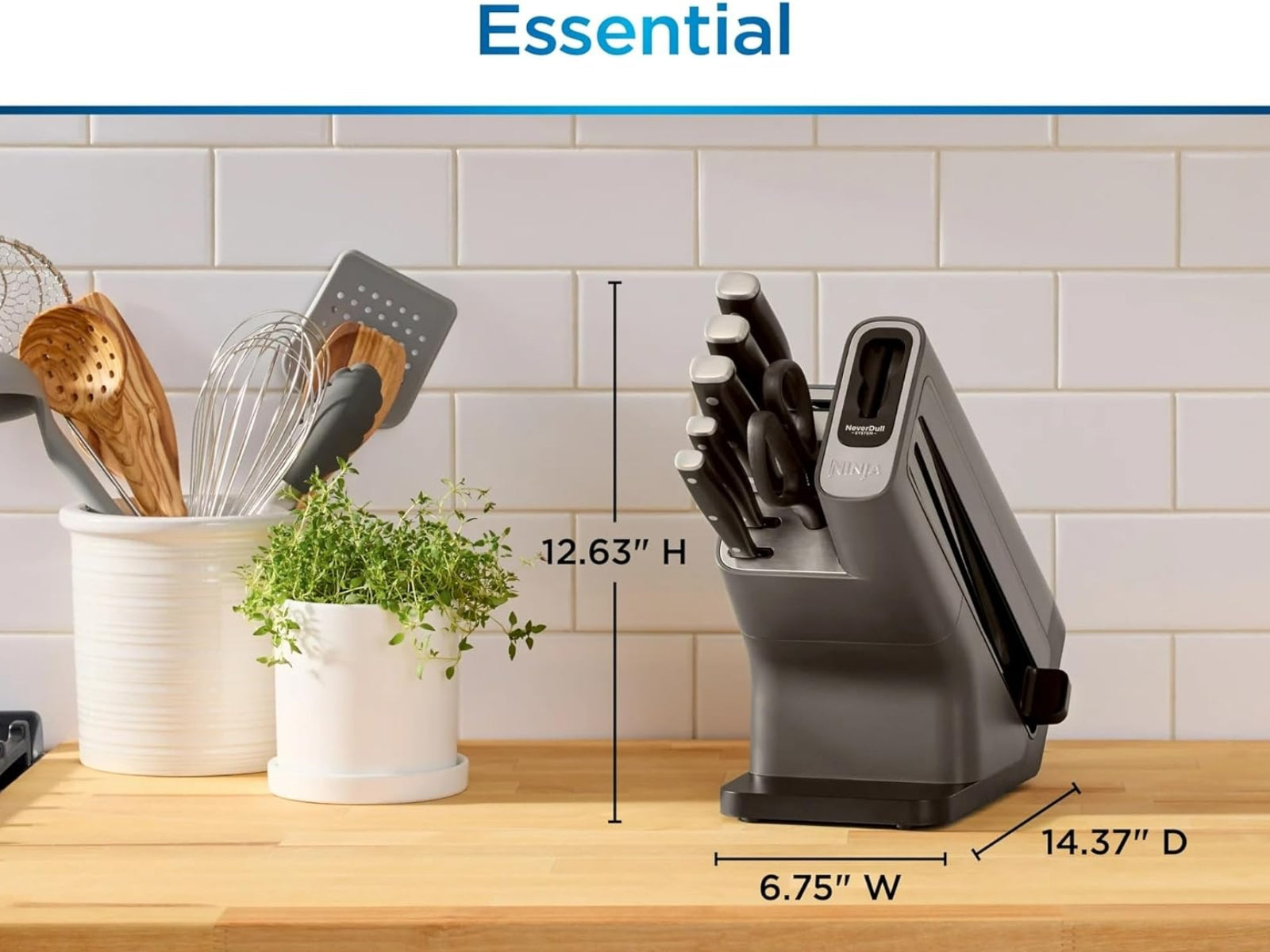 Set de Cuchillos NeverdullTM 7 Piezas Ninja