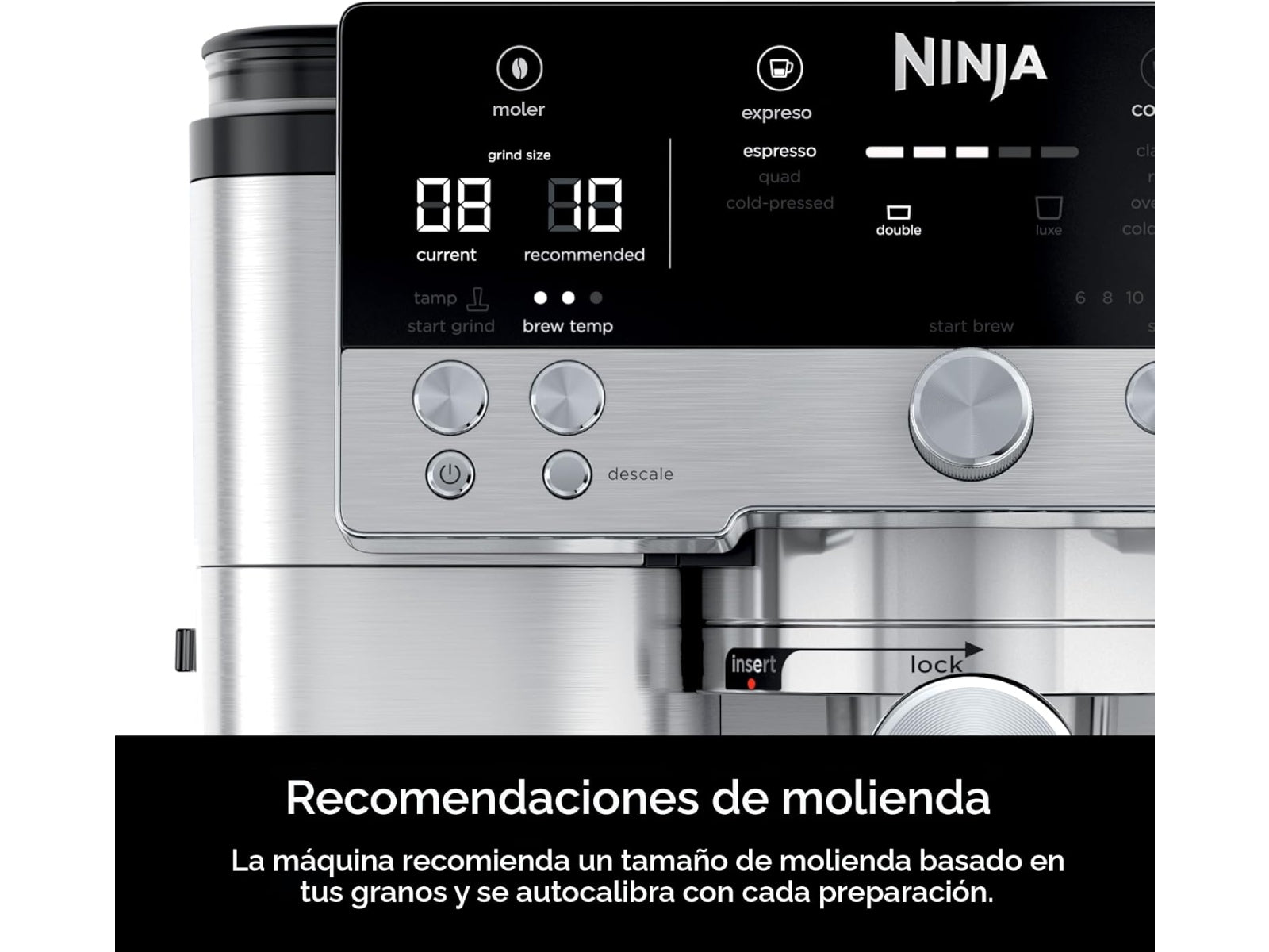Maquina de Cafe con Molino Ninja