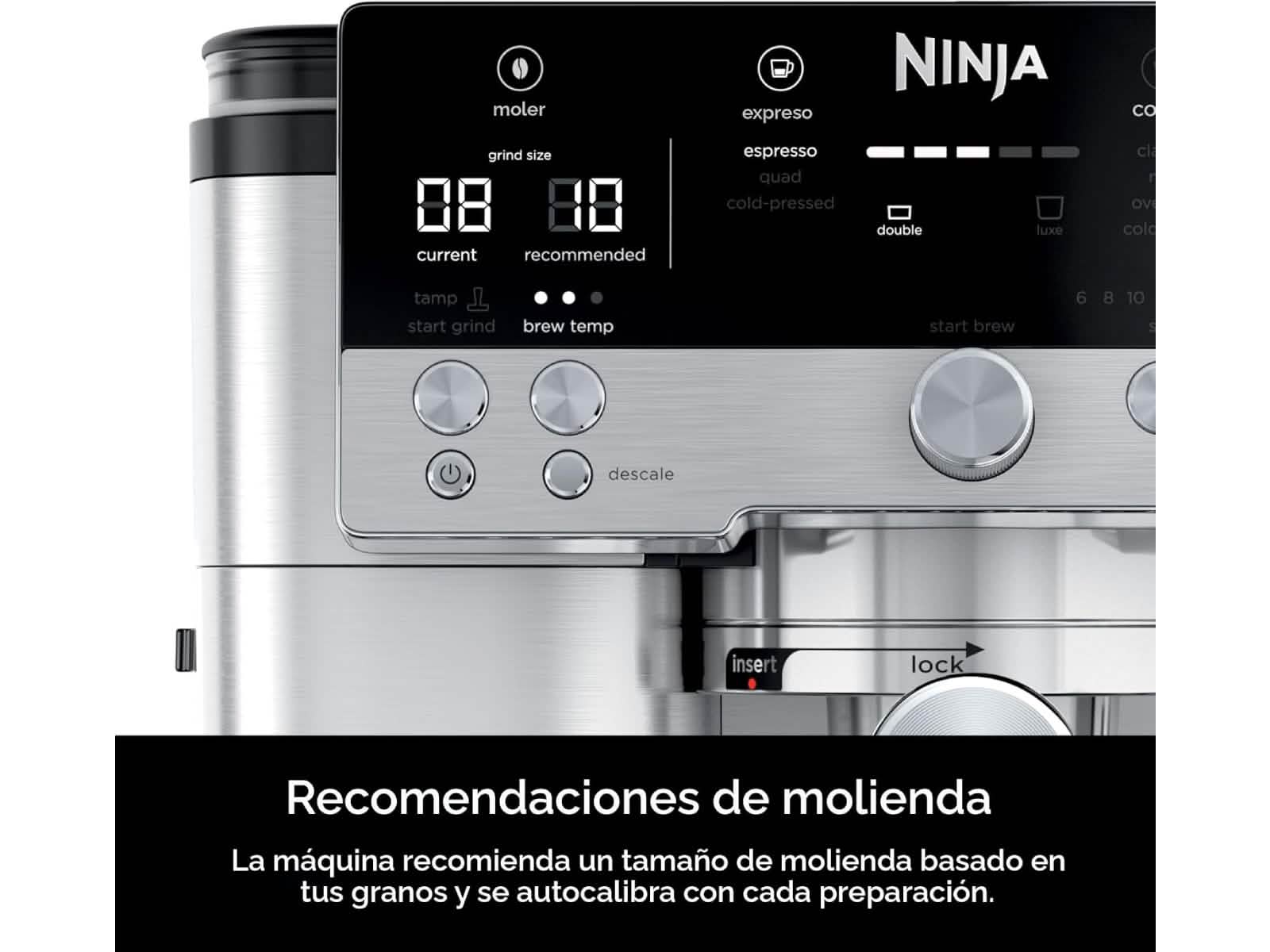 Maquina de Cafe con Molino Ninja