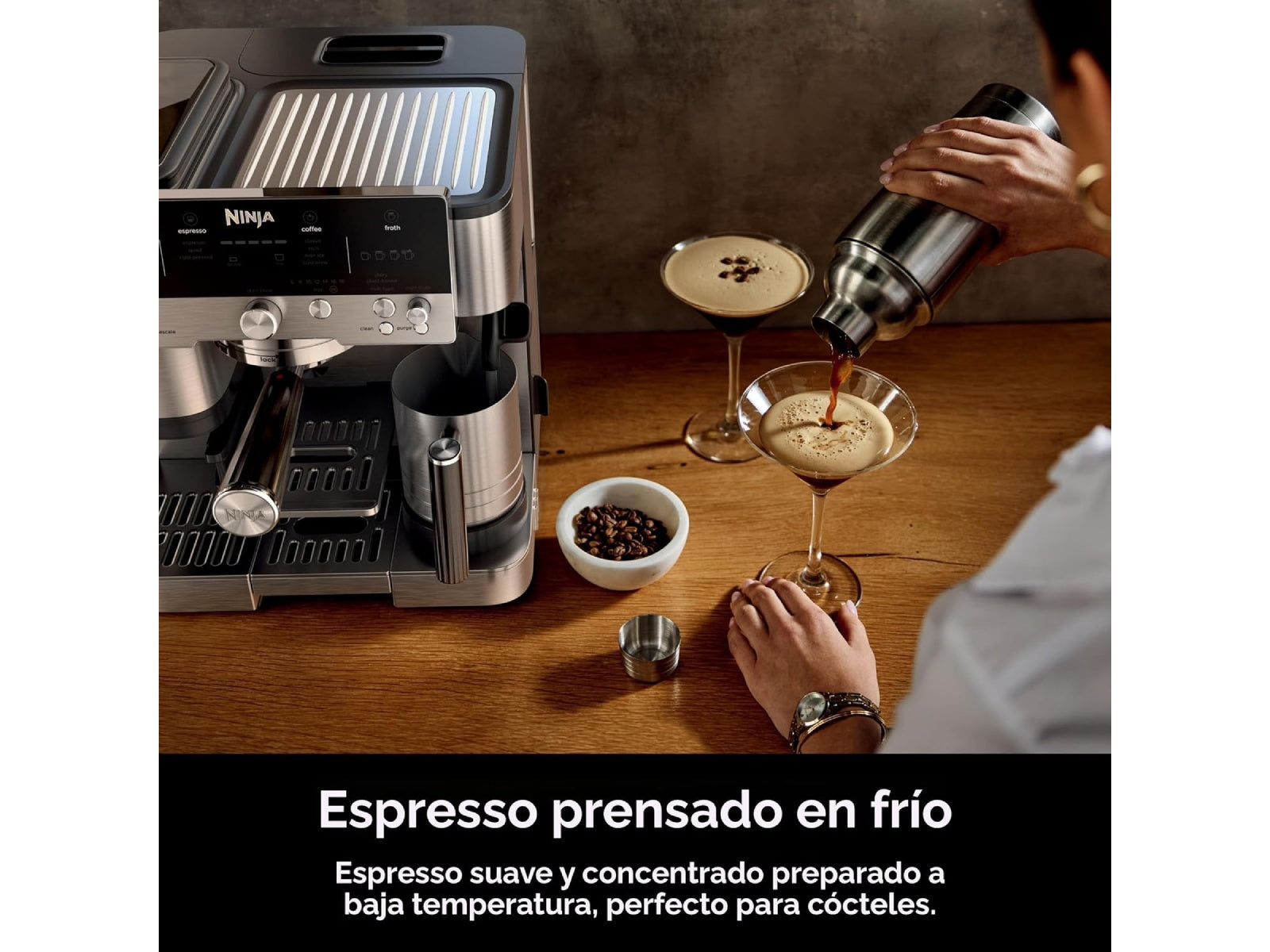 Maquina de Cafe con Molino Ninja