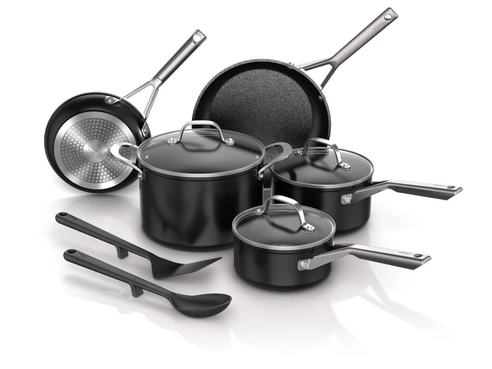 Ninja NeverStick Essential Juego de Ollas Ninja 10p