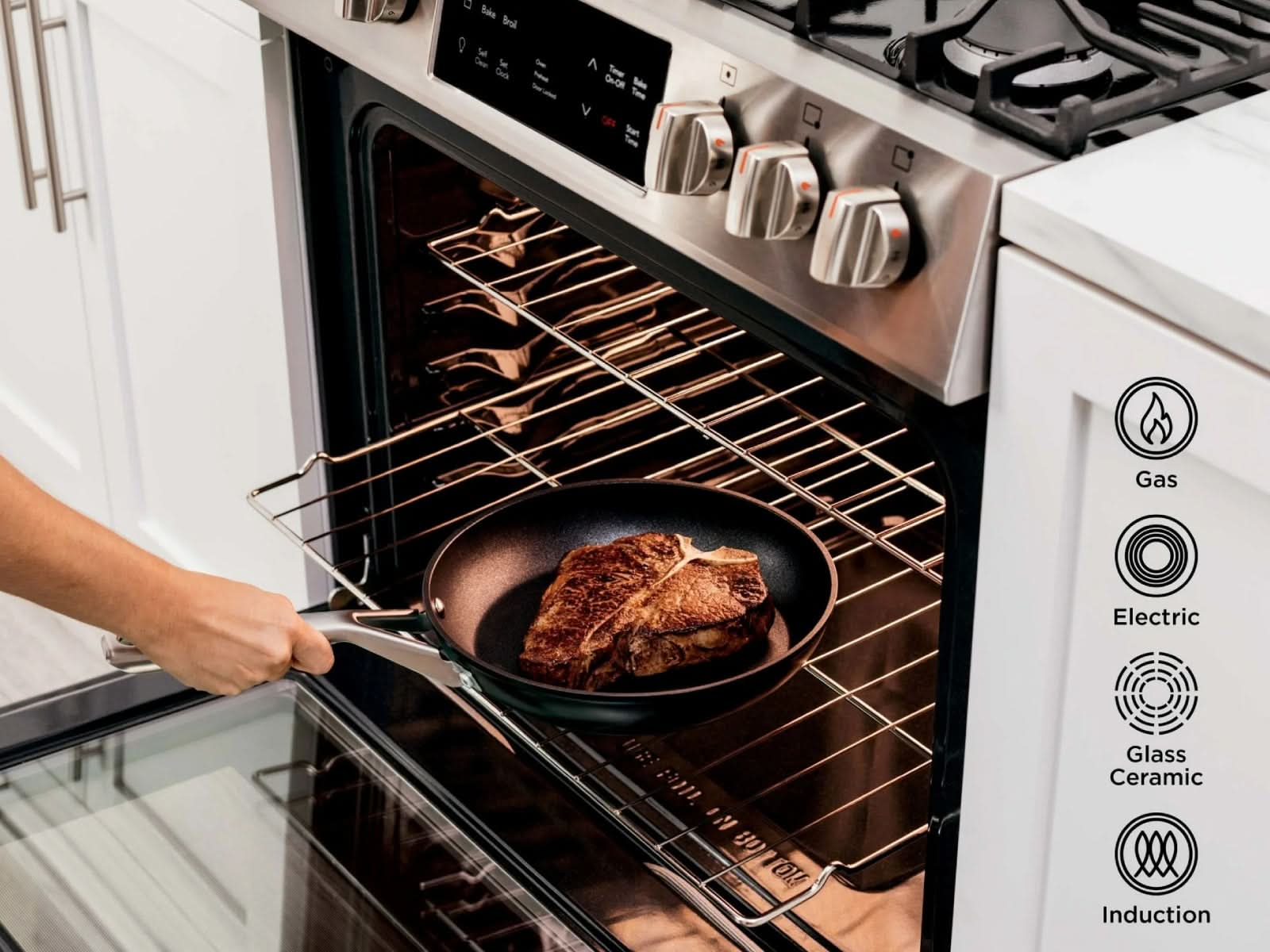 Ninja NeverStick Essential Juego de Ollas Ninja 10p