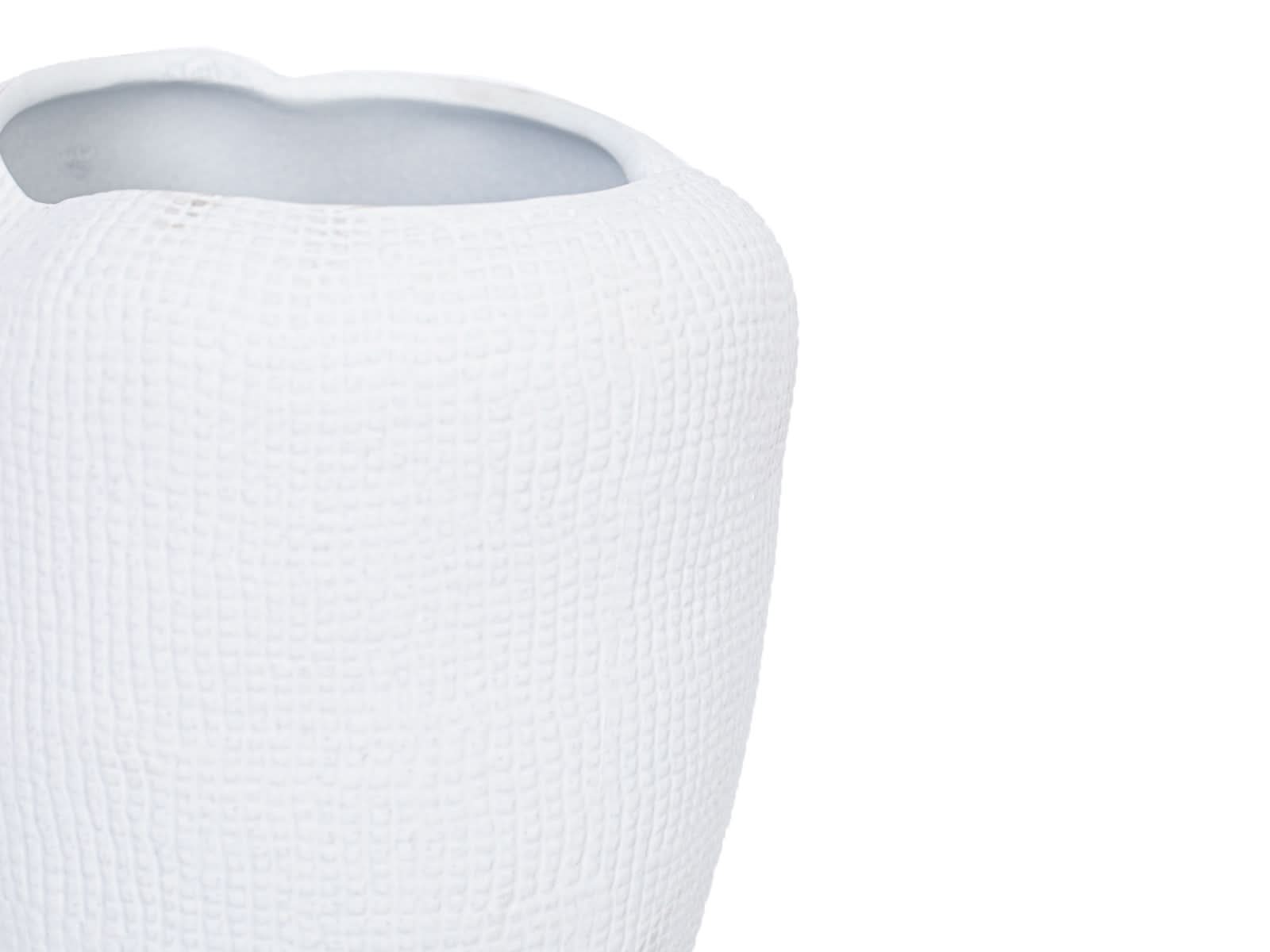Florero Waffle Ceramica