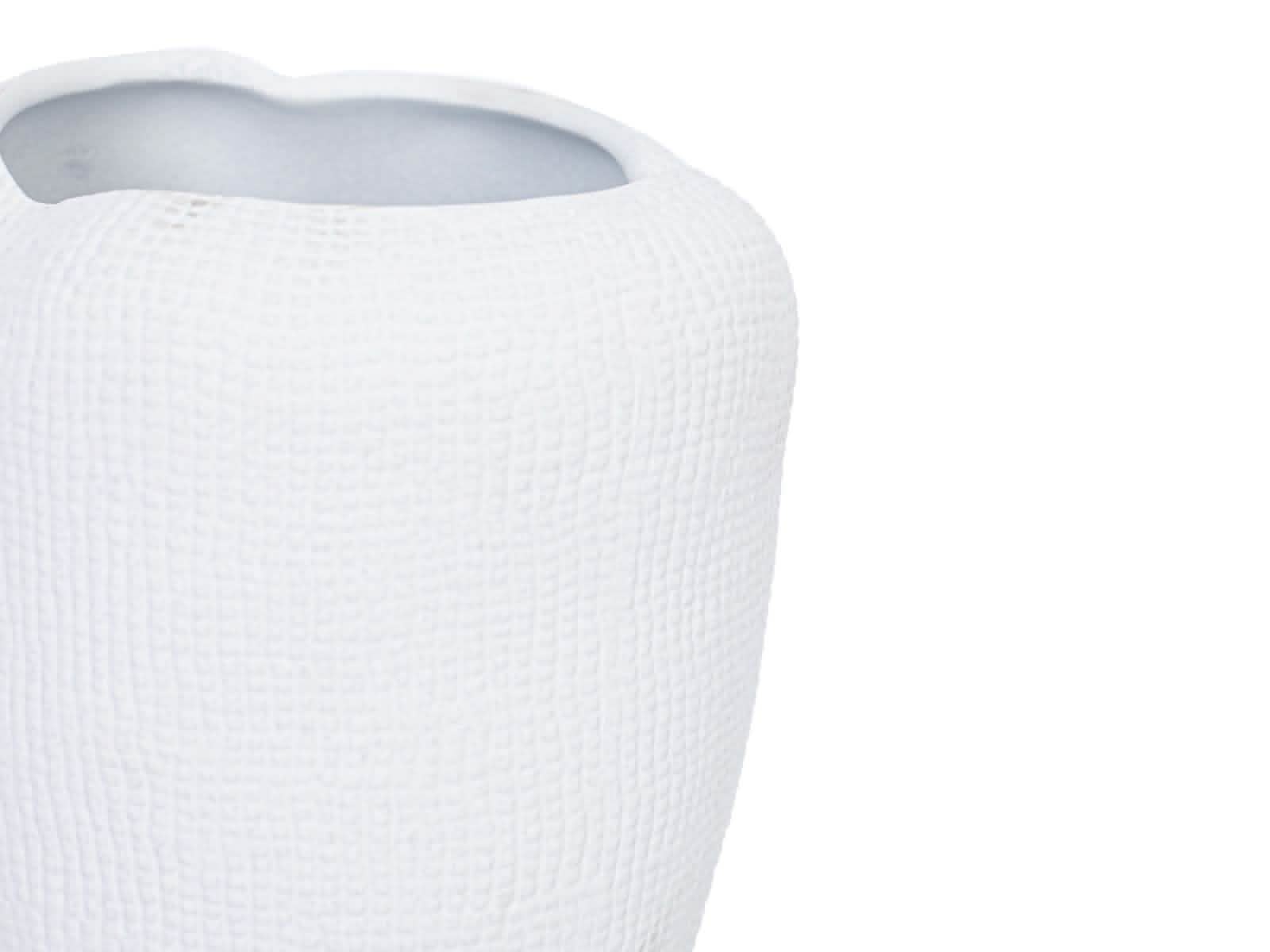 Florero Waffle Ceramica