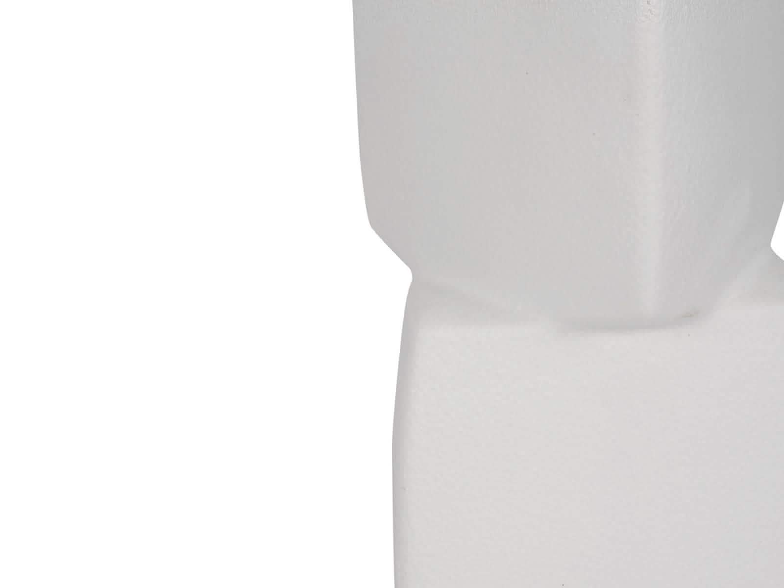 Florero Stacked Ceramica 50Cm Blanco