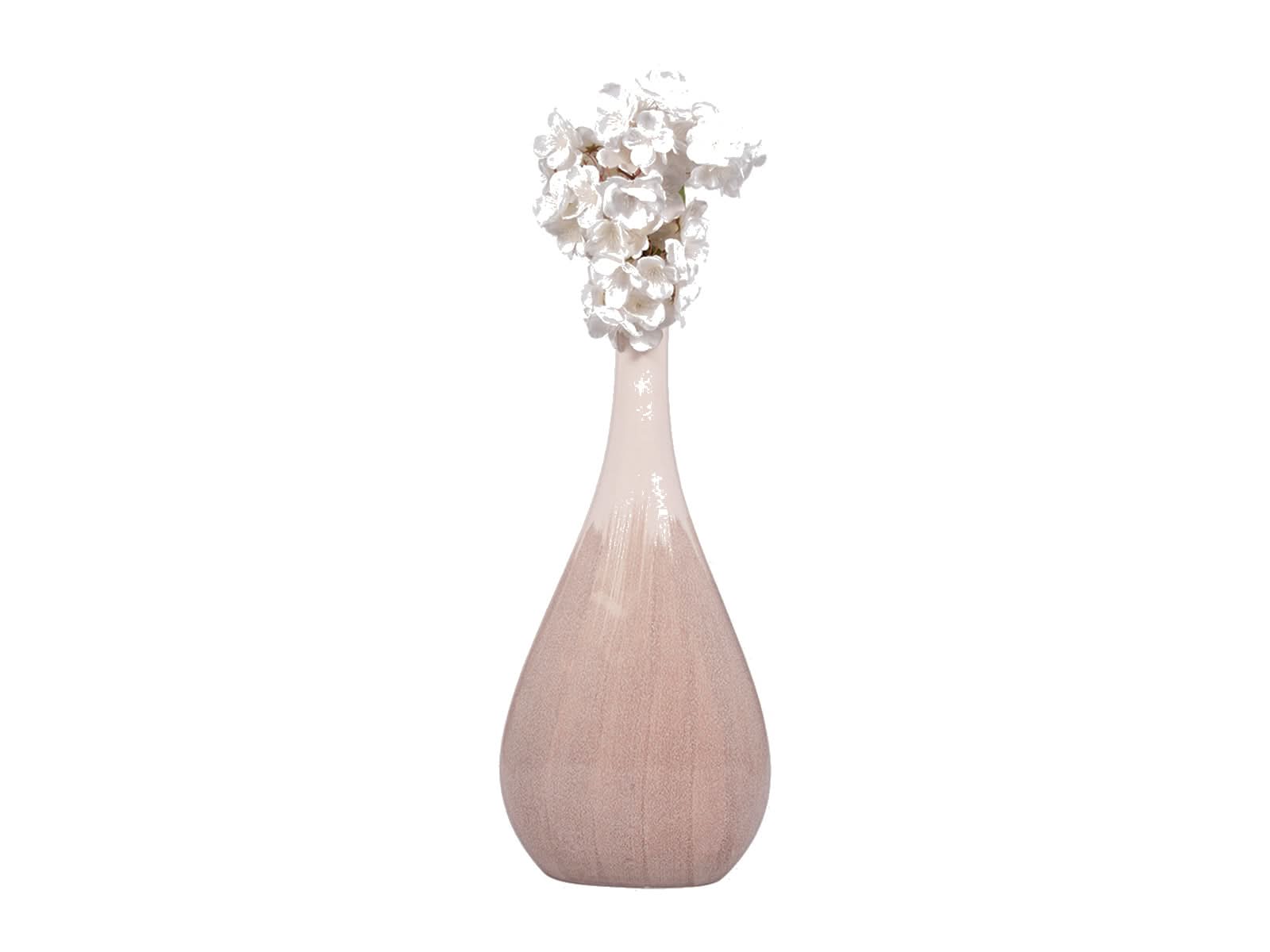 Florero Valdiva Ceramica 50Cm Beige