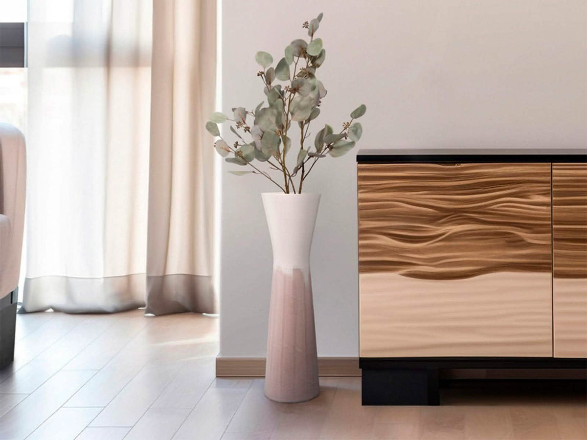 Florero Valdiva Ceramica 61Cm Beige