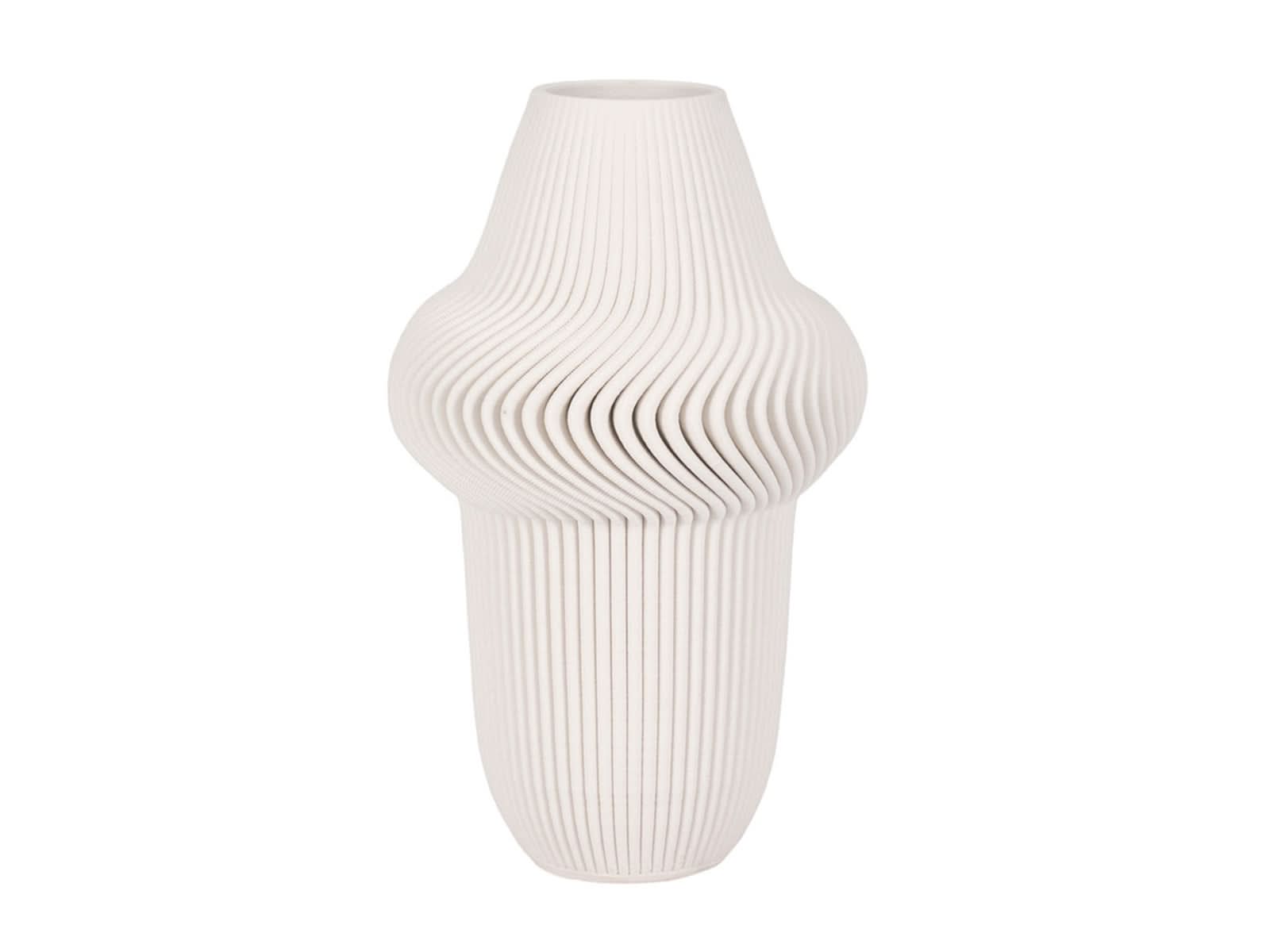 Florero Antilles Porcelana 36Cm Beige