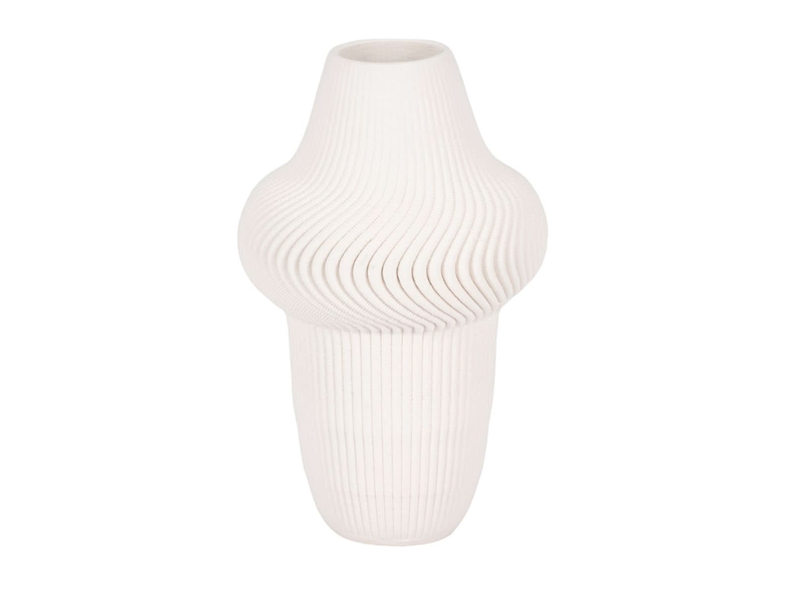Florero Antilles Porcelana 25Cm Beige