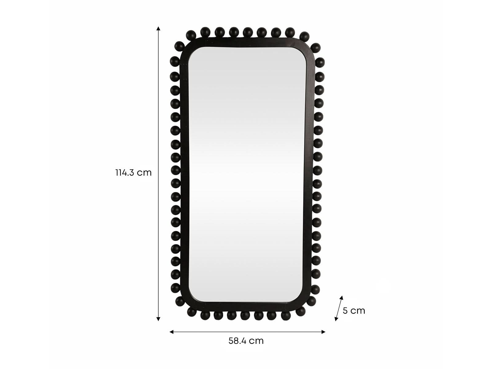 Espejo Rectangular Knobby