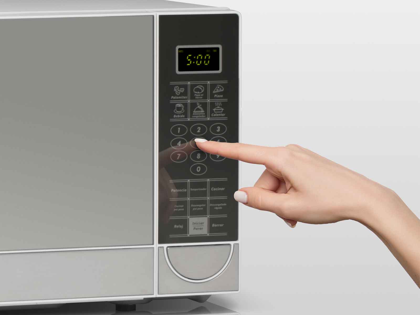 Microondas 20L Blanco MWI-20BL Indurama