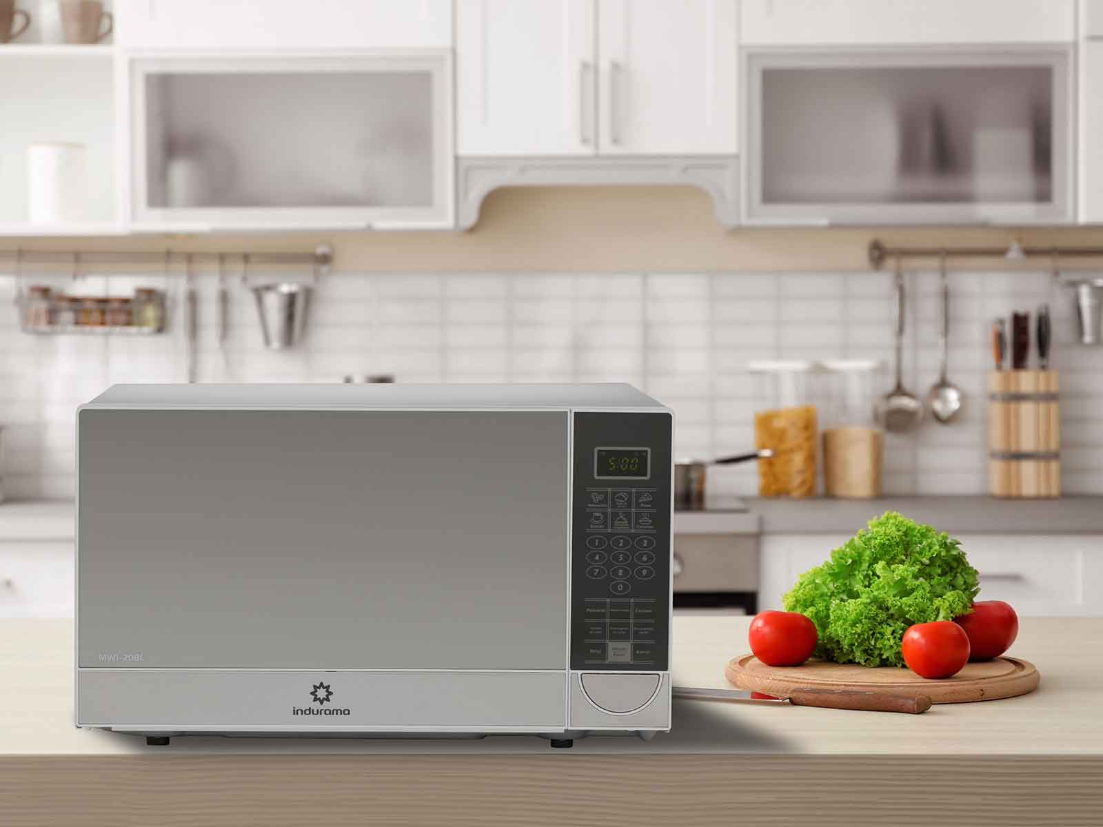 Microondas 20L Blanco MWI-20BL Indurama