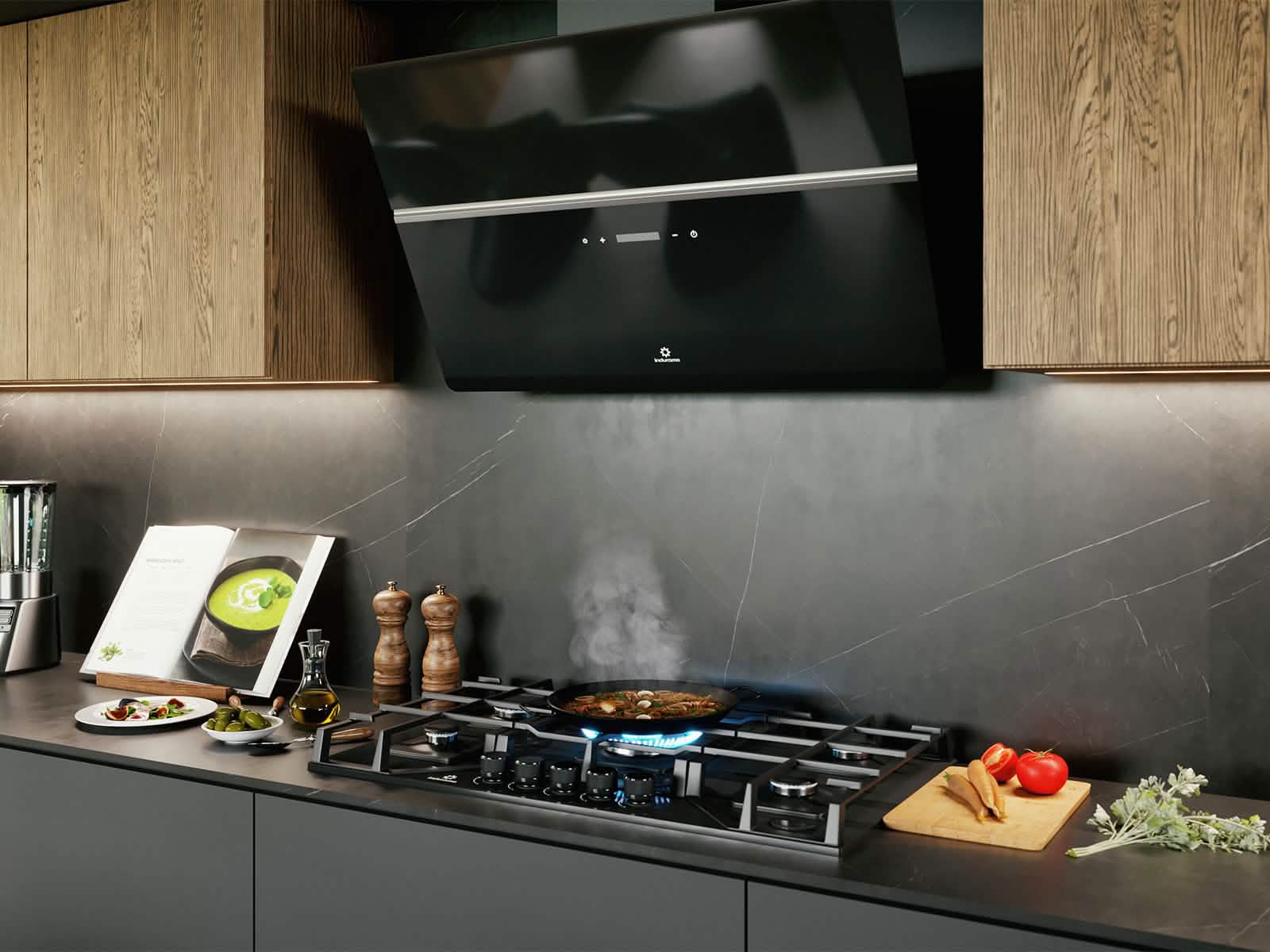 Campana Extractora Indurama CEI-90VDNRC