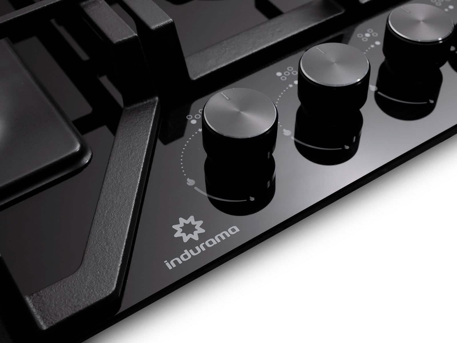 Encimera a Gas 5 quemadores Indurama