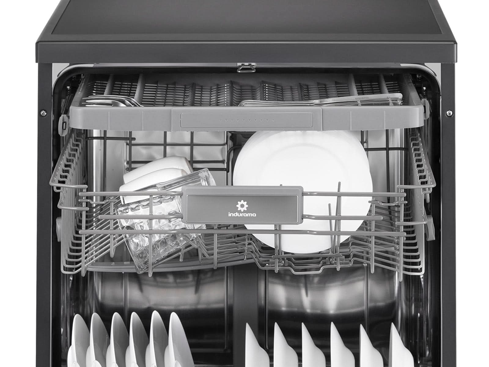 Lavavajillas 14 Sets Negro Indurama