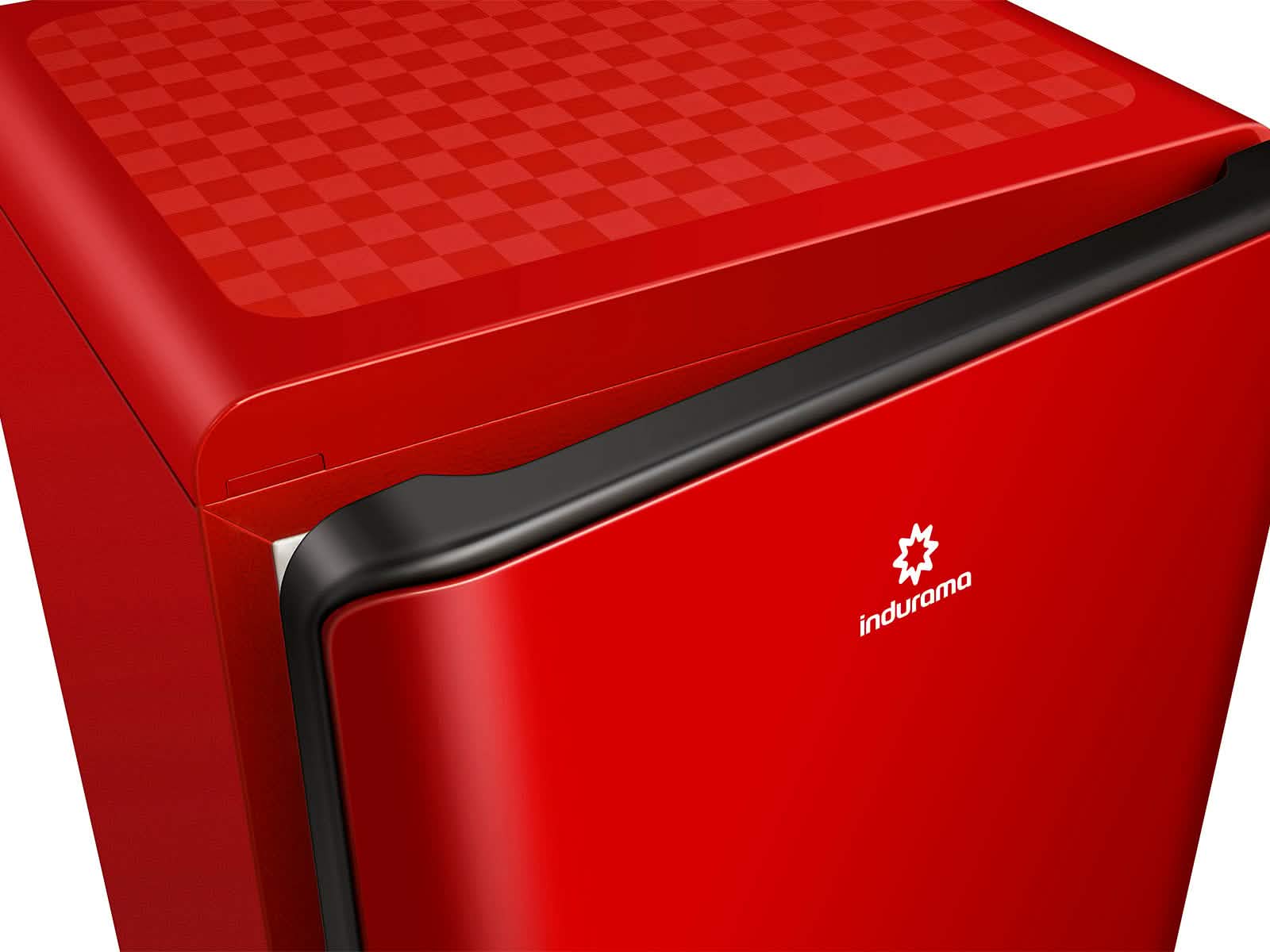 Minibar Curved Rojo Indurama