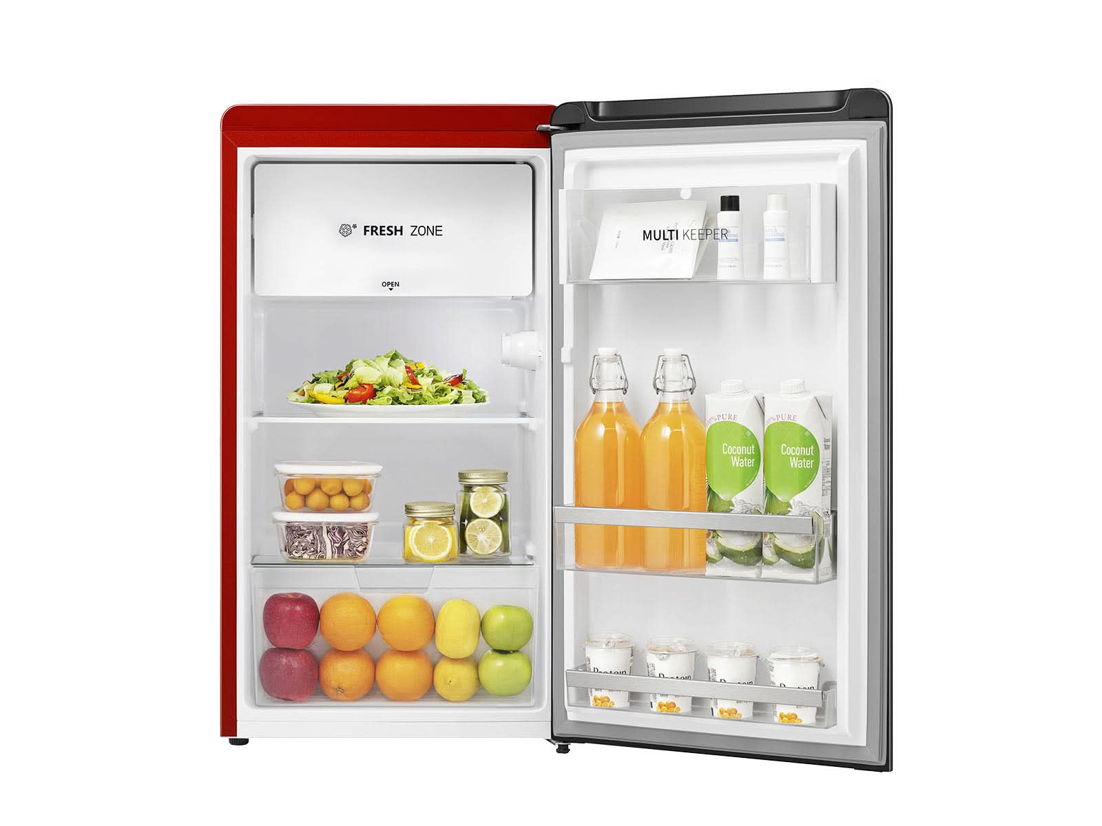 Minibar Curved Rojo Indurama