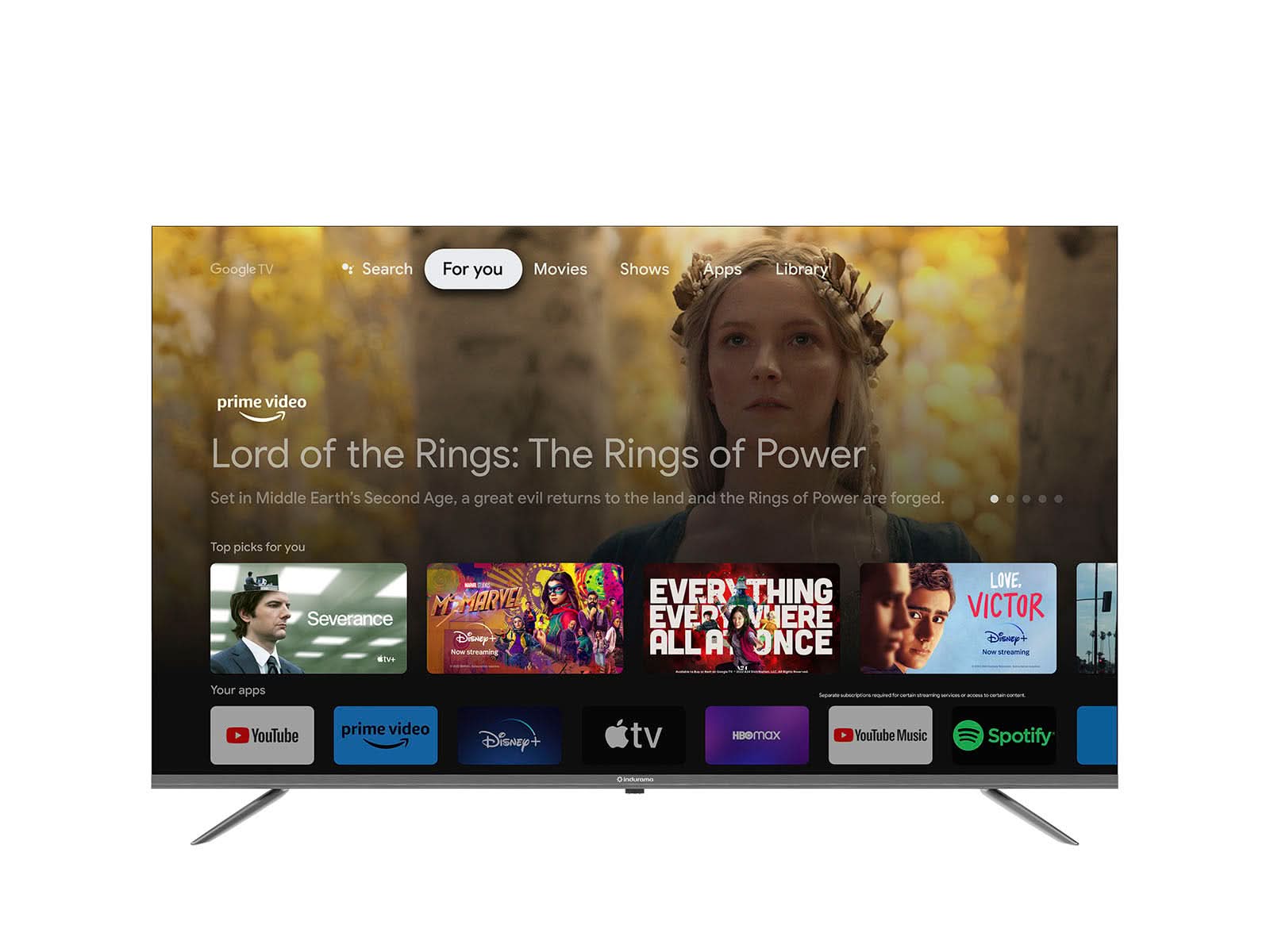 Televisor 58" Google Tv Indurama