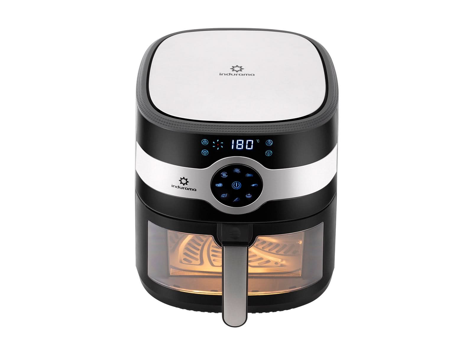 Air Fryer 8 Litros Negra Indurama