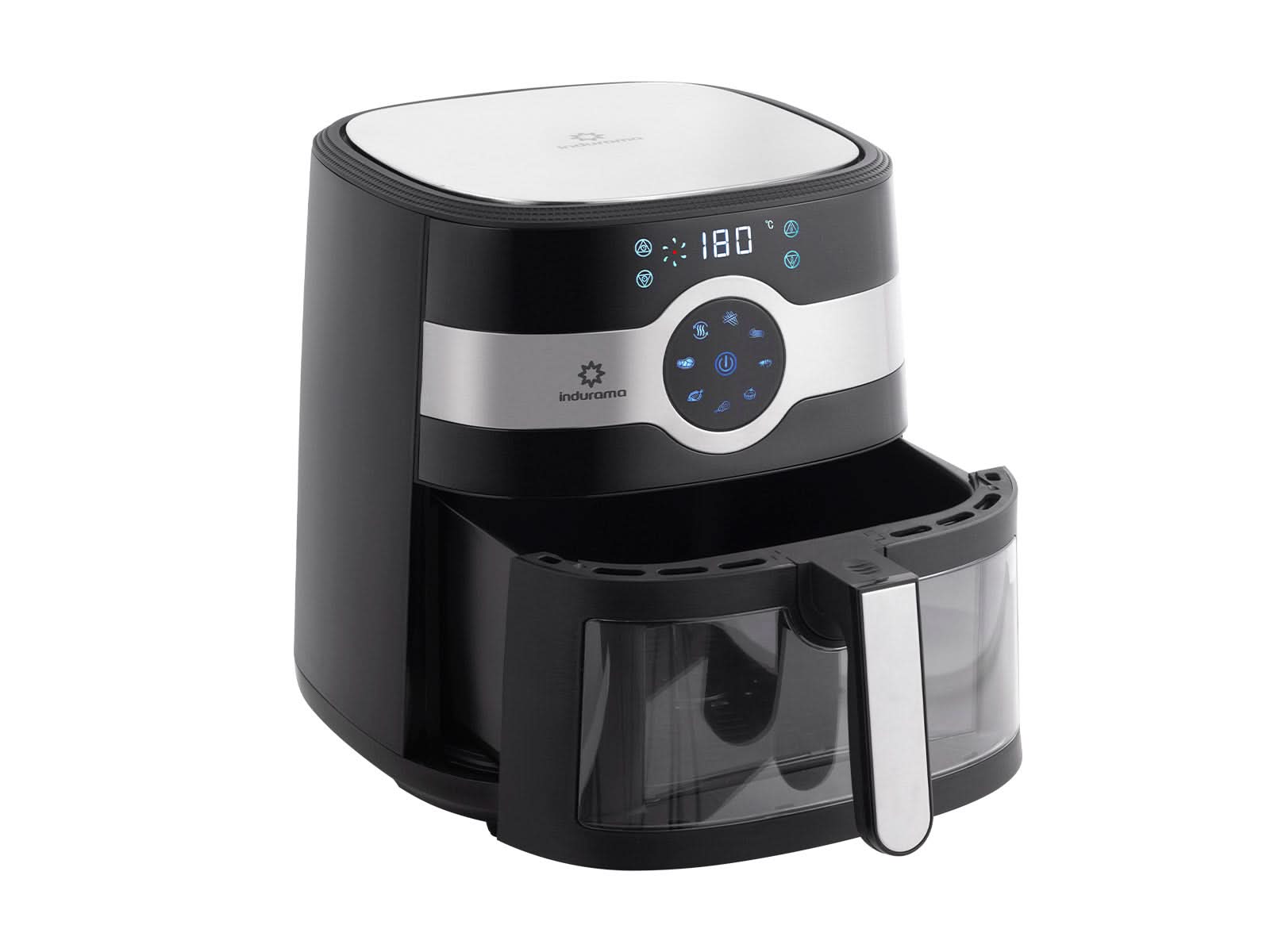 Air Fryer 8 Litros Negra Indurama