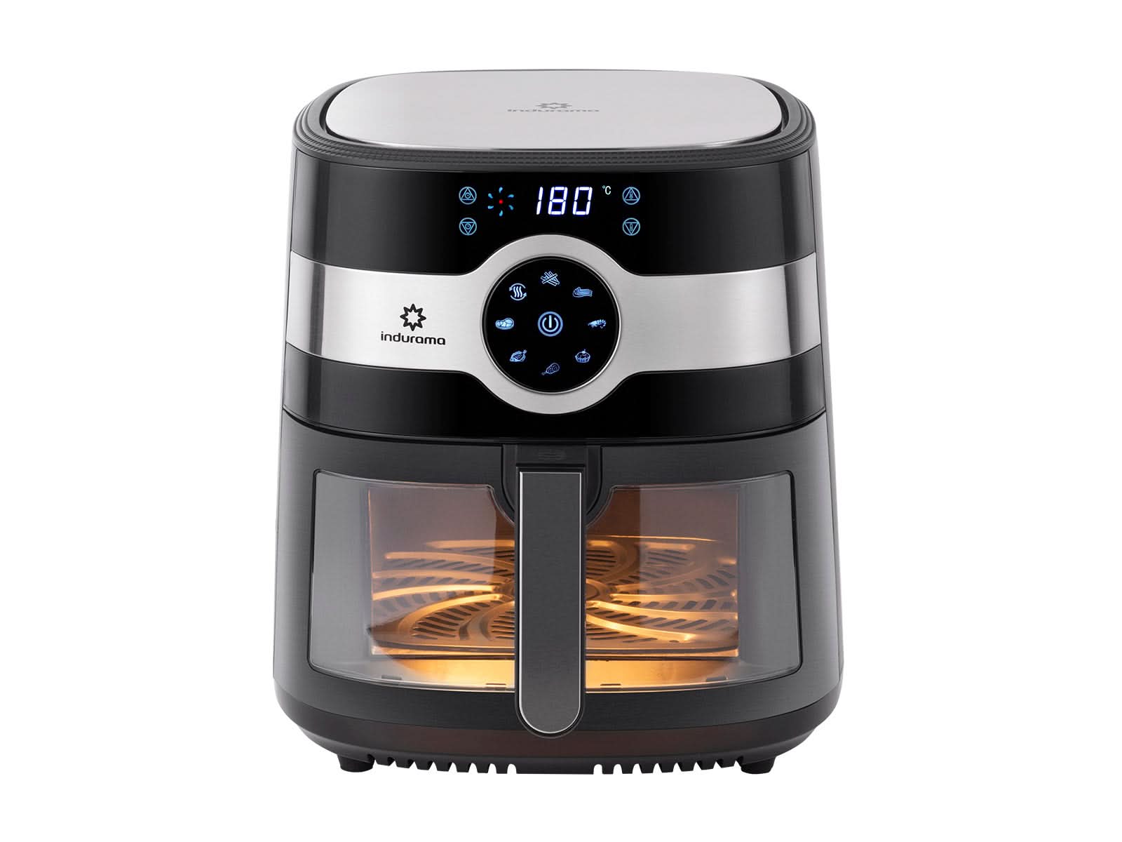Air Fryer 8 Litros Negra Indurama