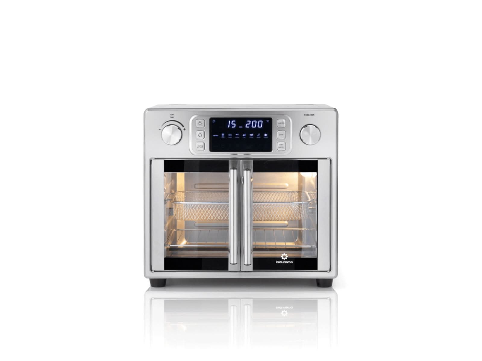 Horno Tostador Doble Puerta Indurama