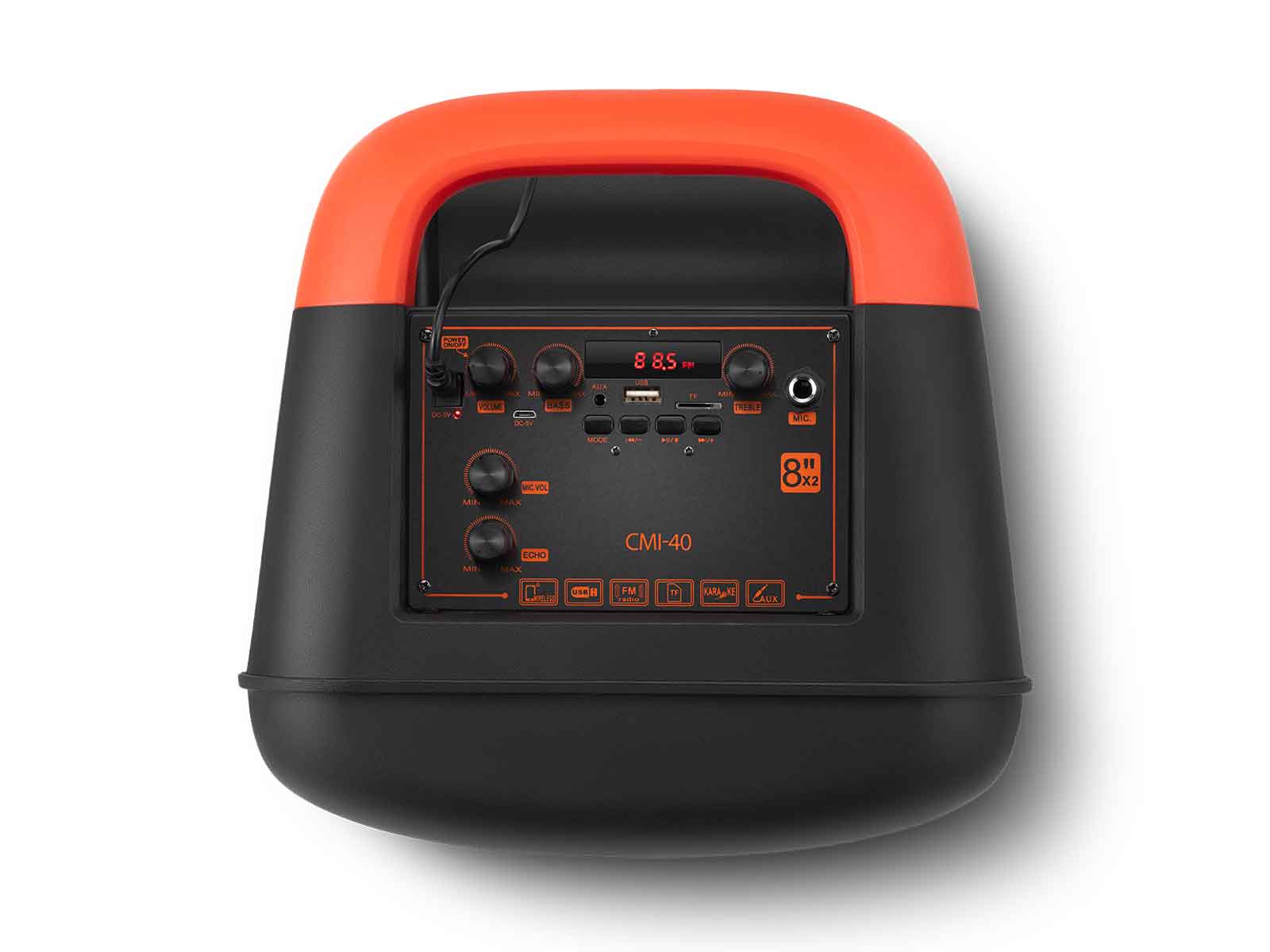 Parlante Inalámbrico Portátil CMI-40 Indurama