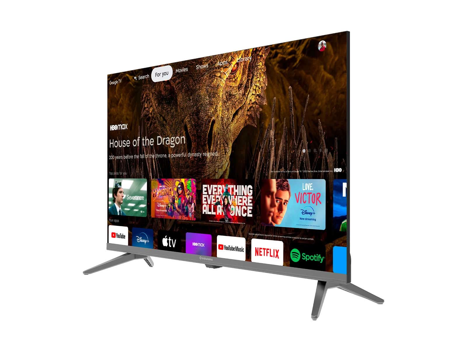 Televisor 32" HD Google Tv Indurama