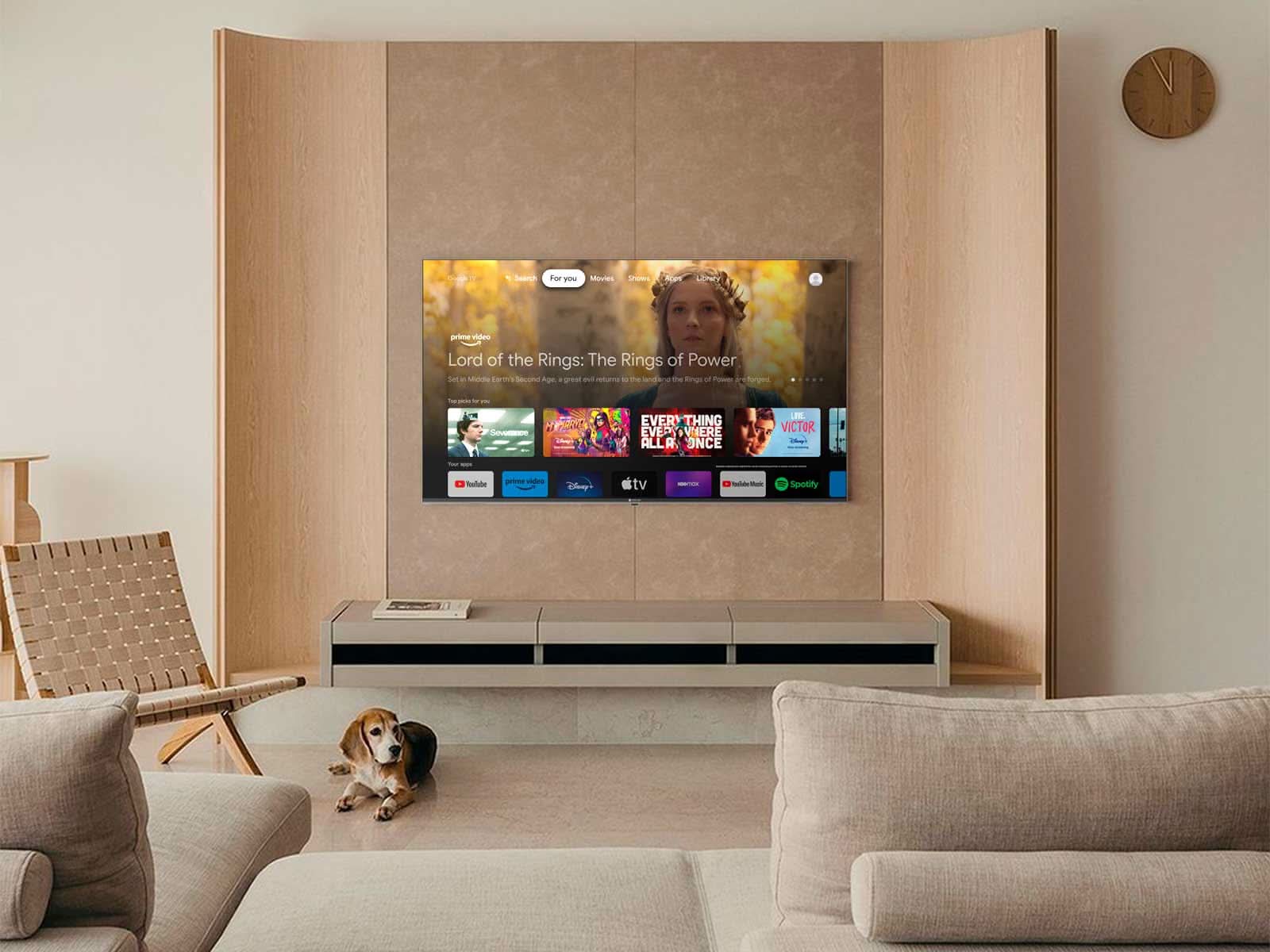 Televisor Motorola 50TMKUHD Google TV Indurama