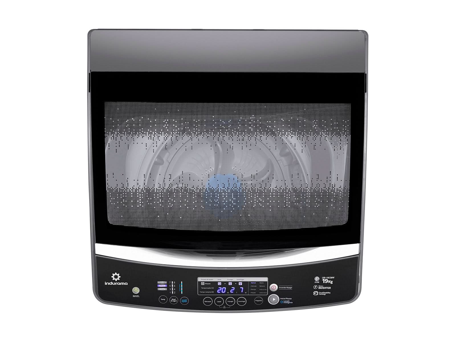 Lavadora Automatica 19KG LRI-19CRPF Indurama