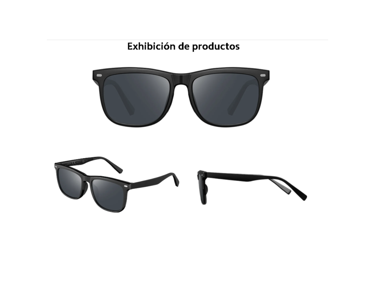 Gafas Square Negro Xiaomi