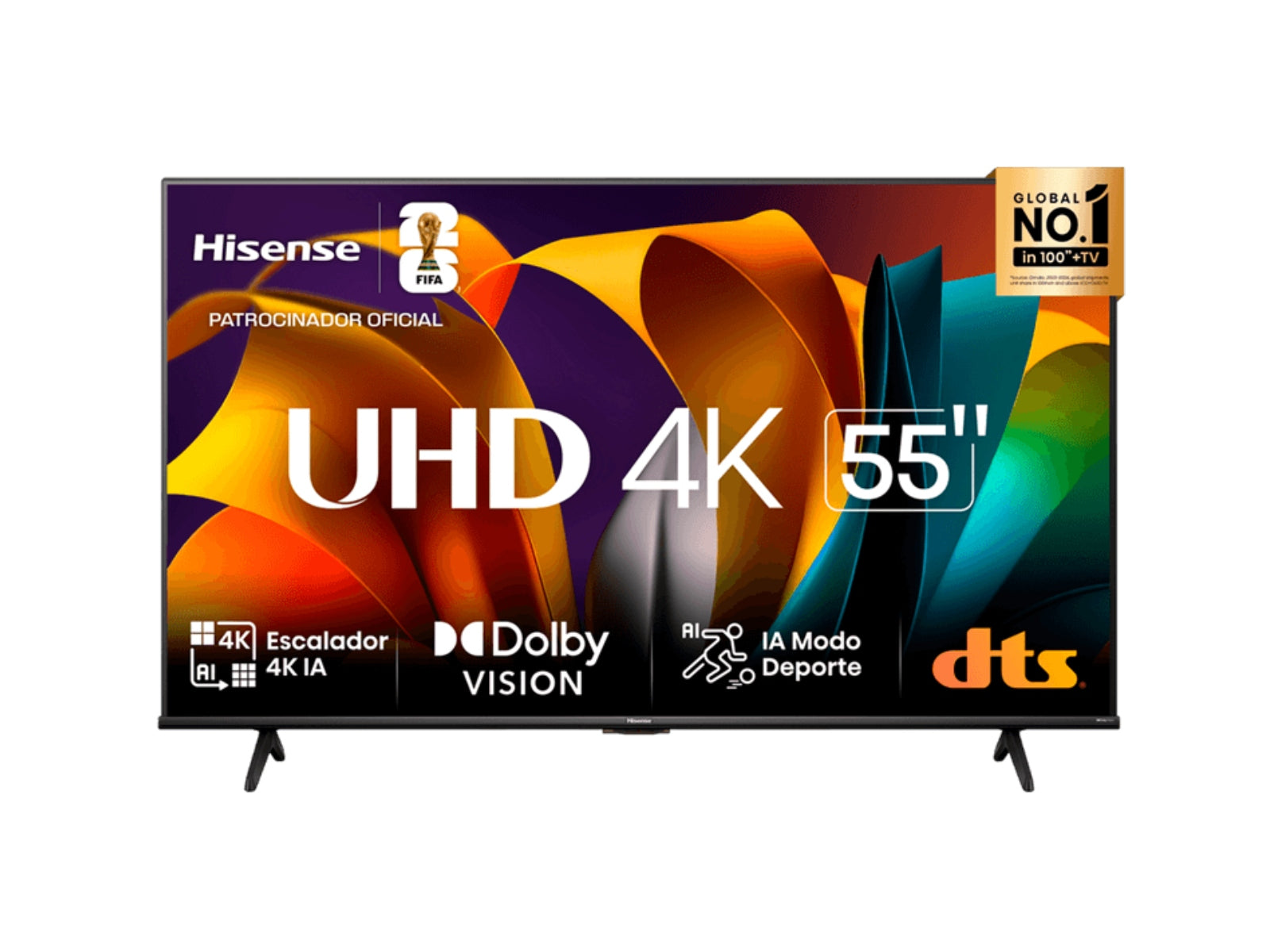 TV 55" UHD 4K Hisense
